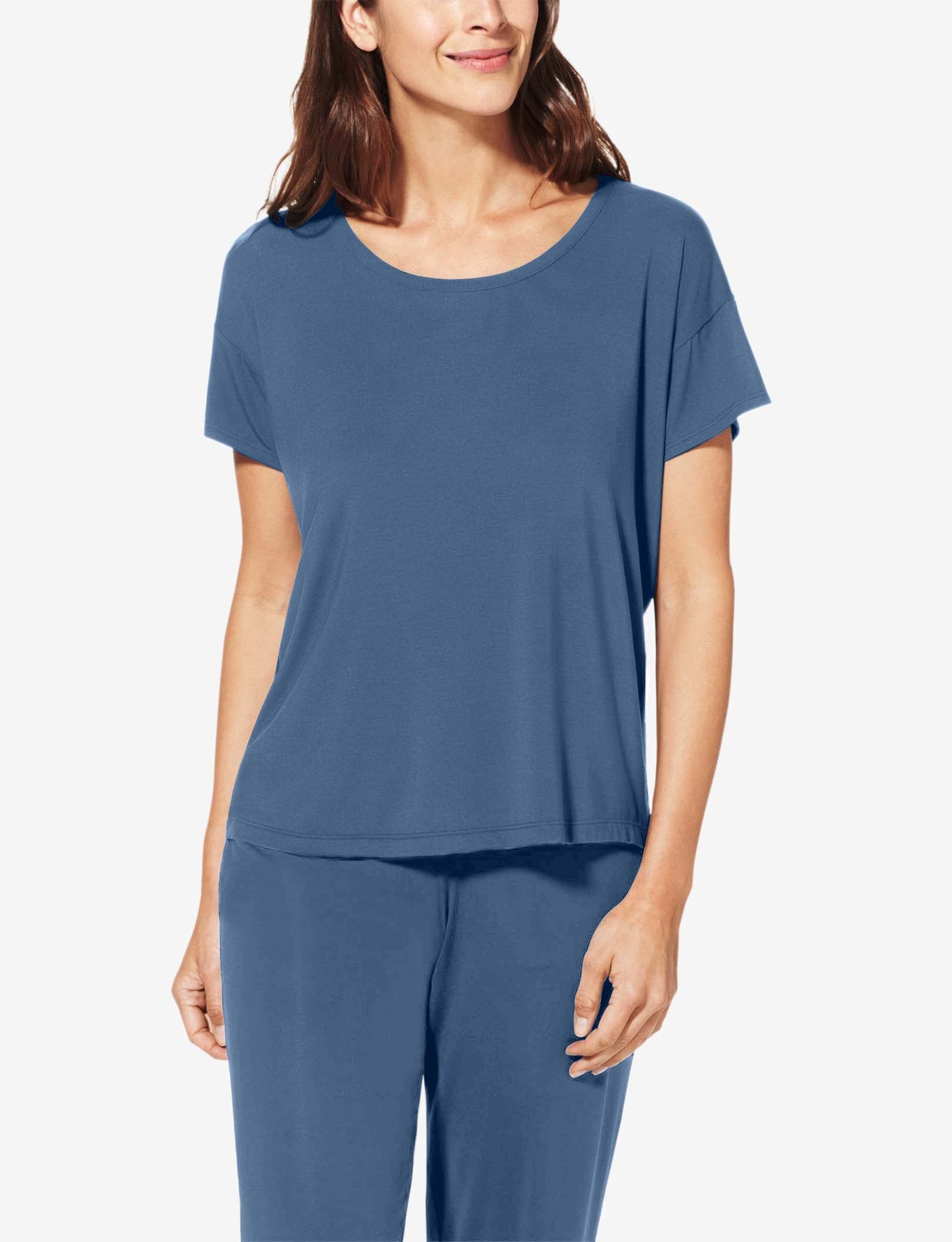 Women's Second Skin Sleep Tee::Bering Sea
