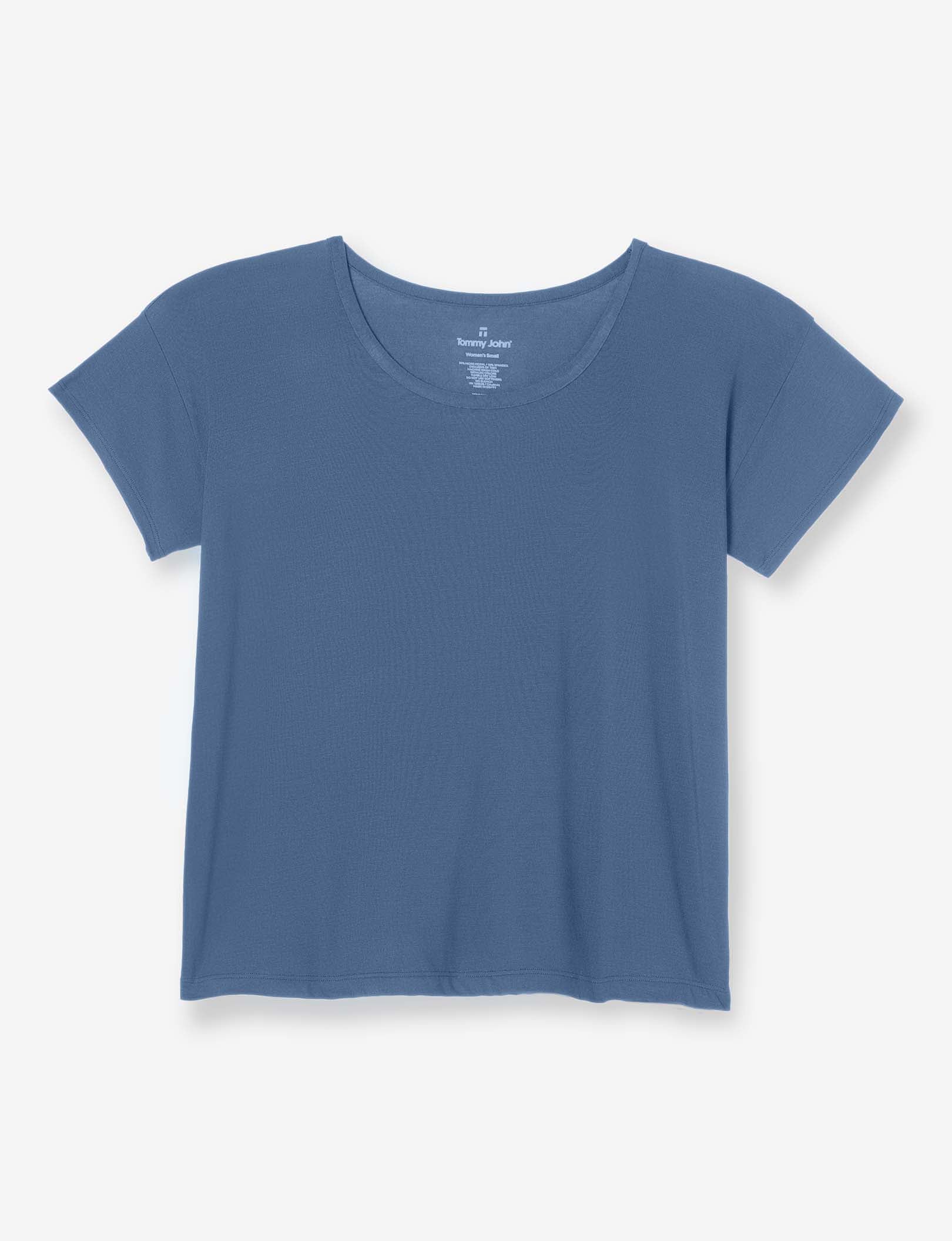 Women's Second Skin Sleep Tee::Bering Sea