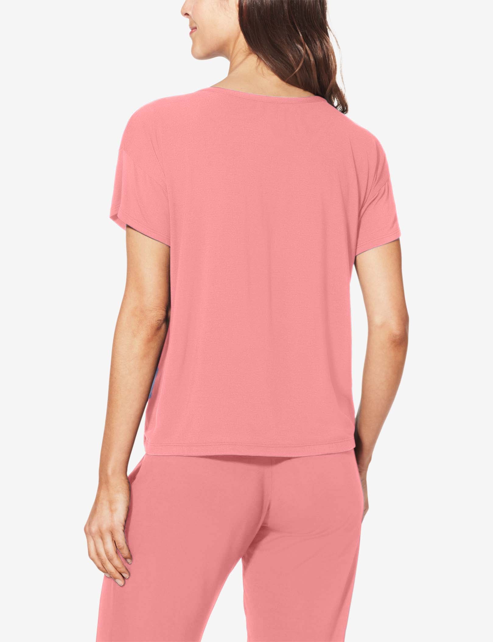Women's Second Skin Sleep Tee::Peach Blossom
