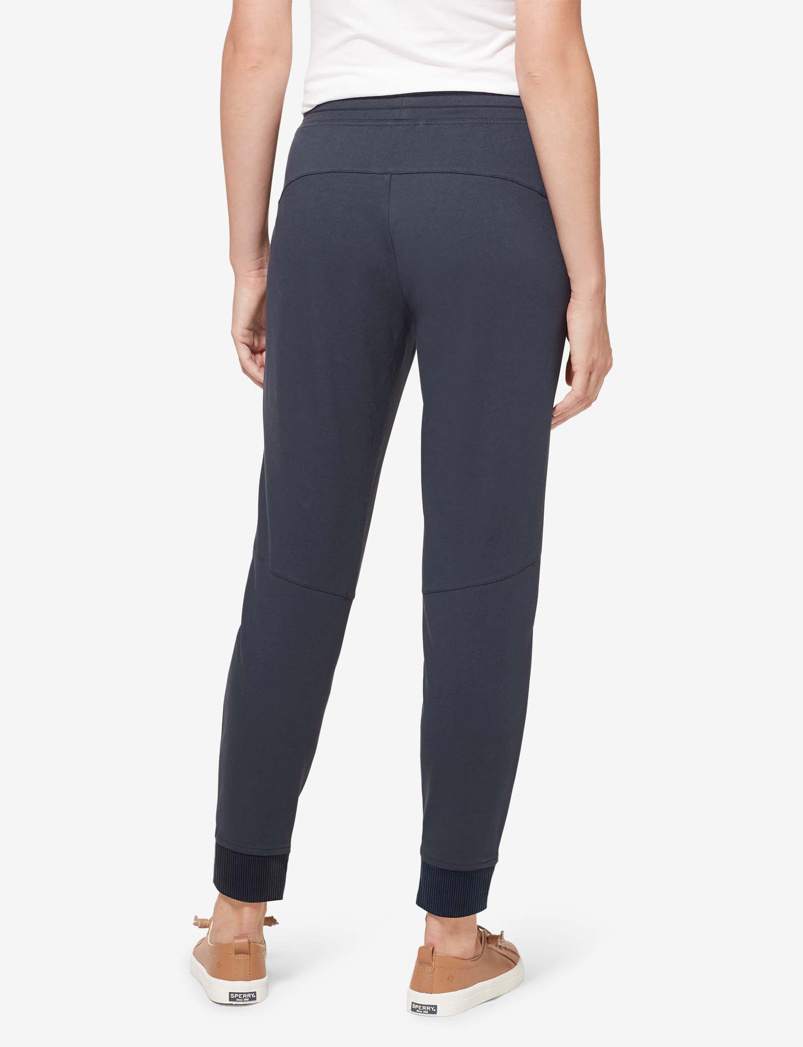 Women's Luxe French Terry Jogger::Night Sky