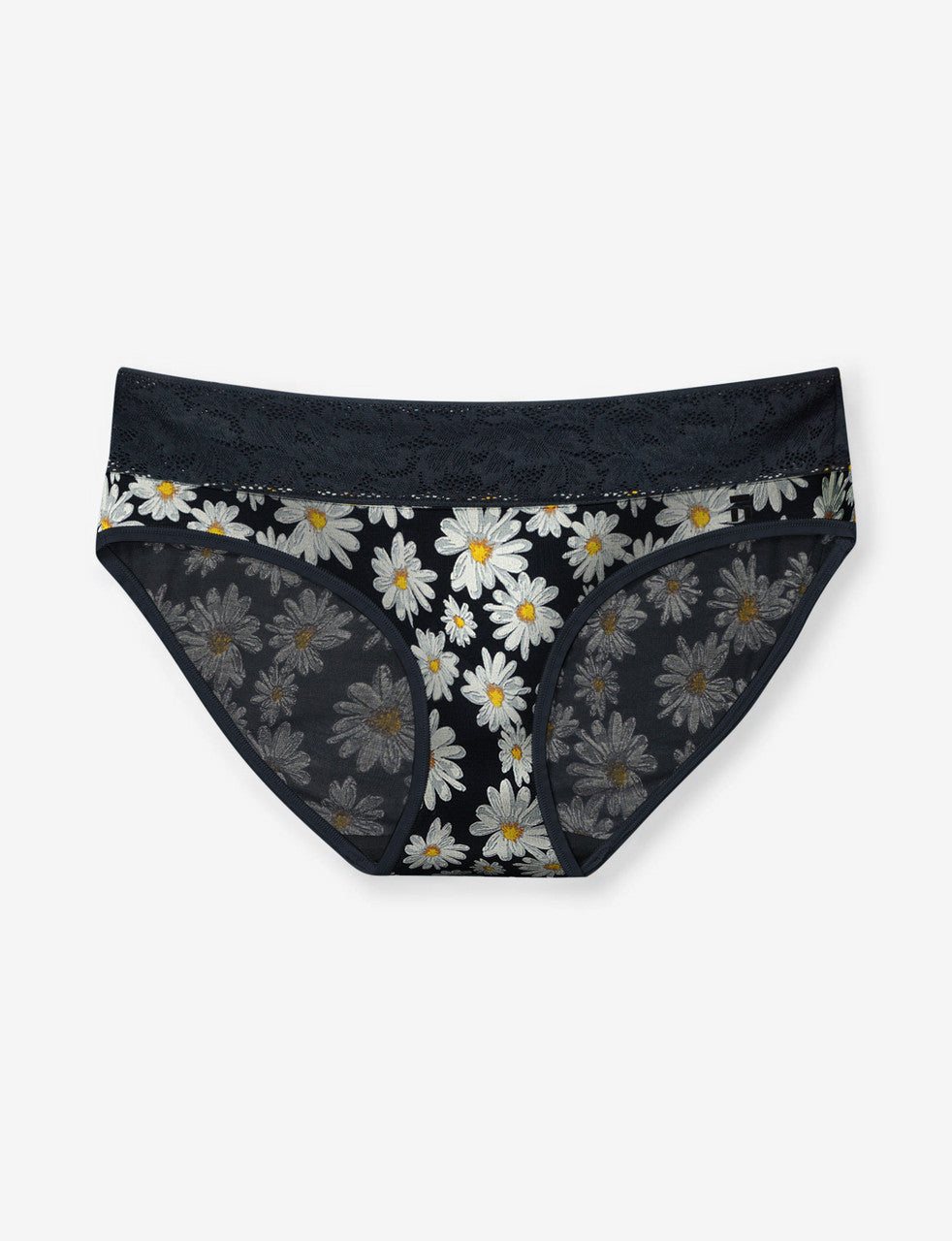 Women's Second Skin Brief, Lace Waist