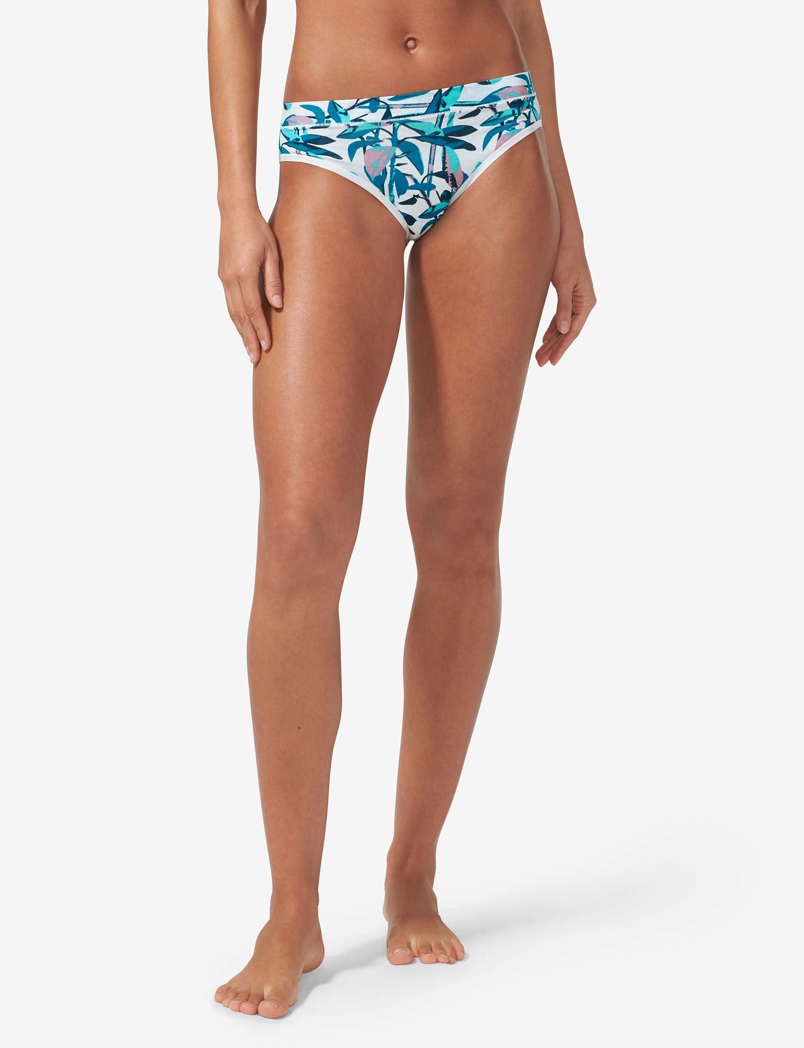 Women's Cool Cotton Cheeky::Rubber Tree