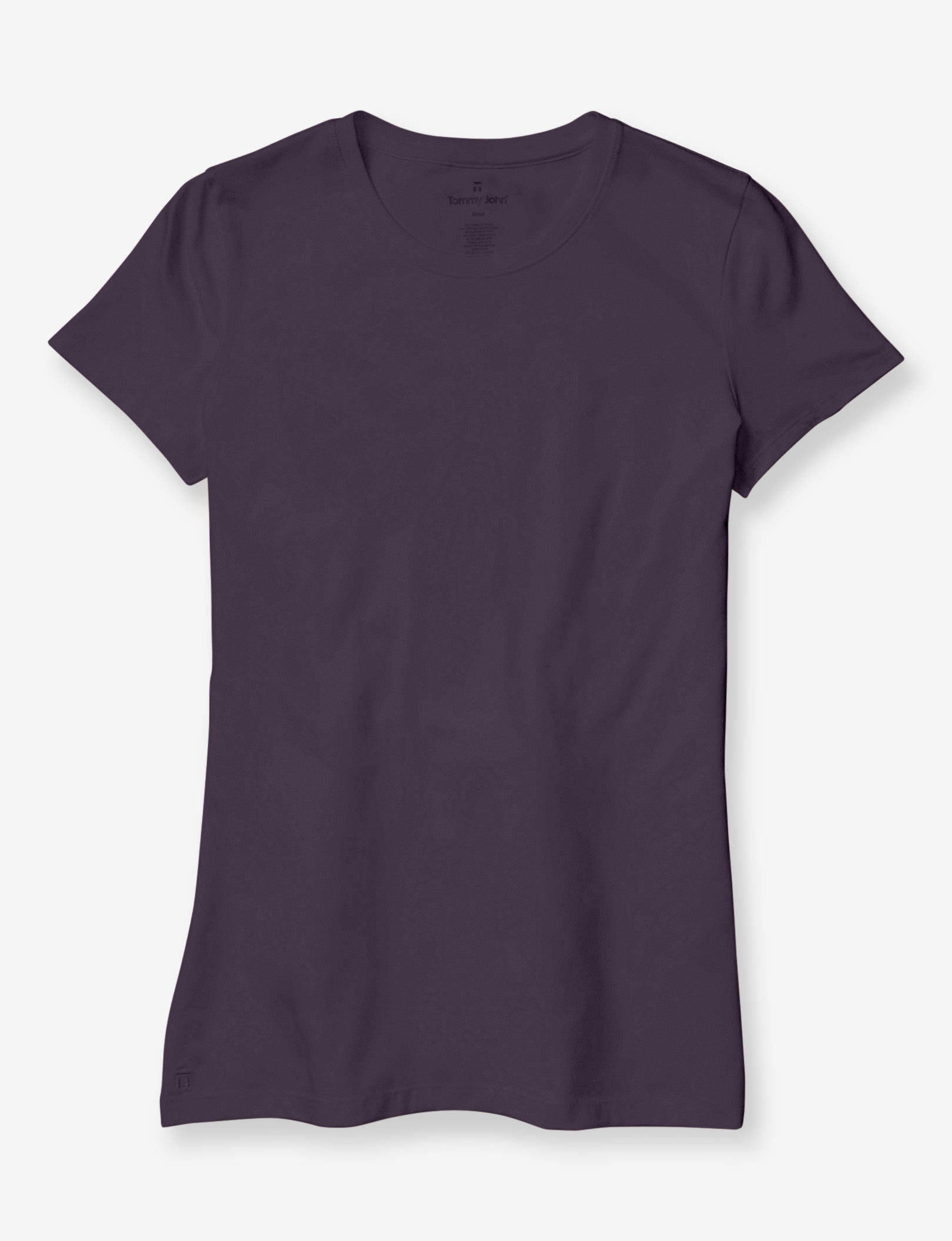 Women's Second Skin Crew Neck Tee::Nightshade
