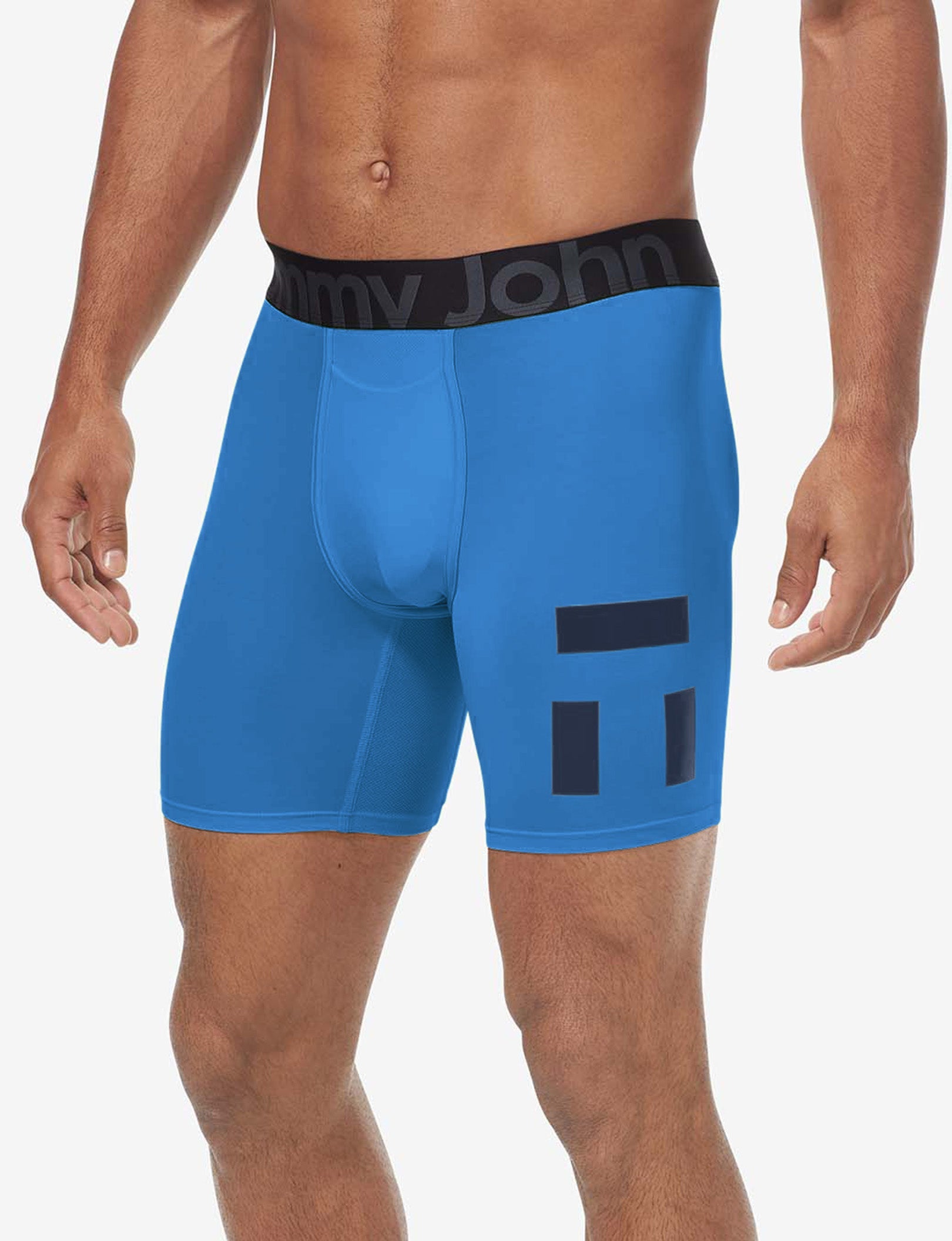 360 Sport Mid-Length Boxer Brief 6"::Super Sonic