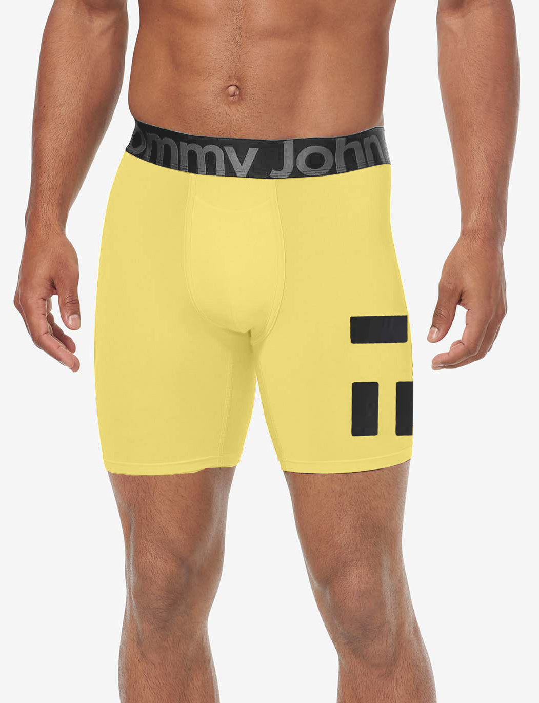 360 Sport Mid-Length Boxer Brief 6"::Vibrant Yellow