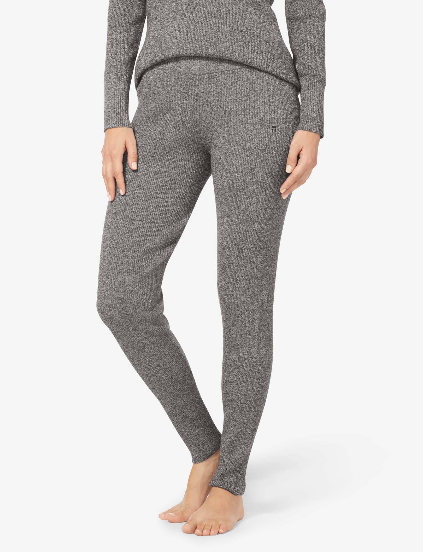 Women's Lounge Knit Legging::Medium Heather Grey