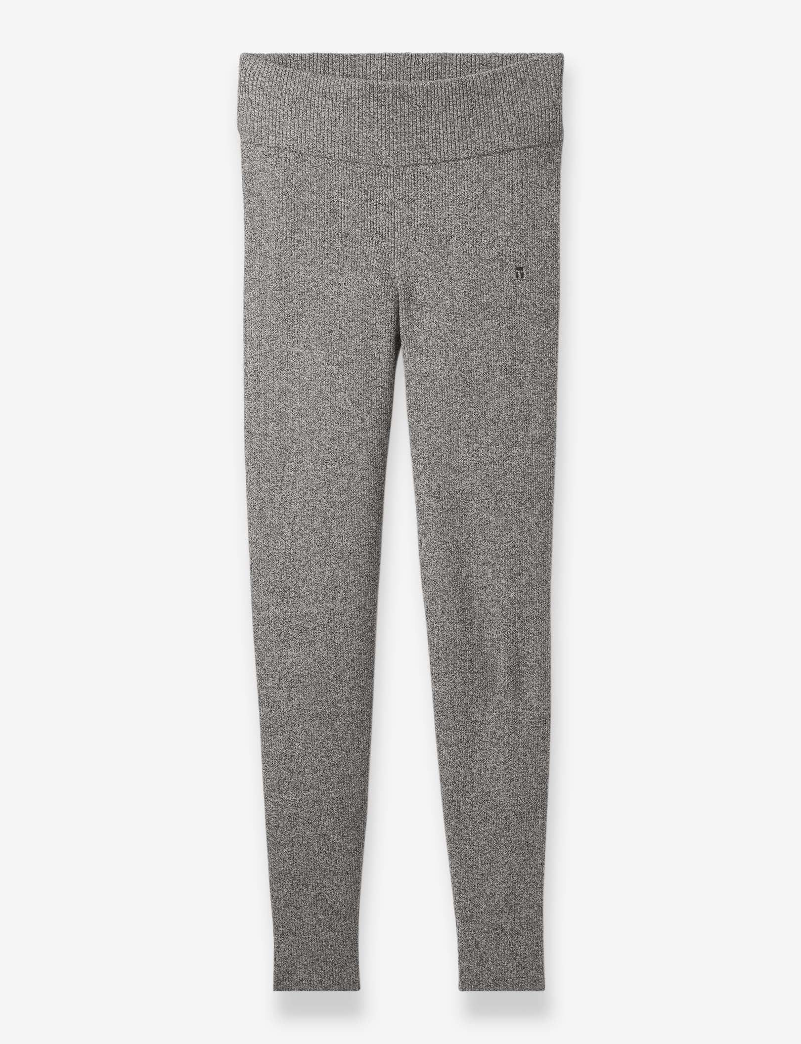 Women's Lounge Knit Legging::Medium Heather Grey