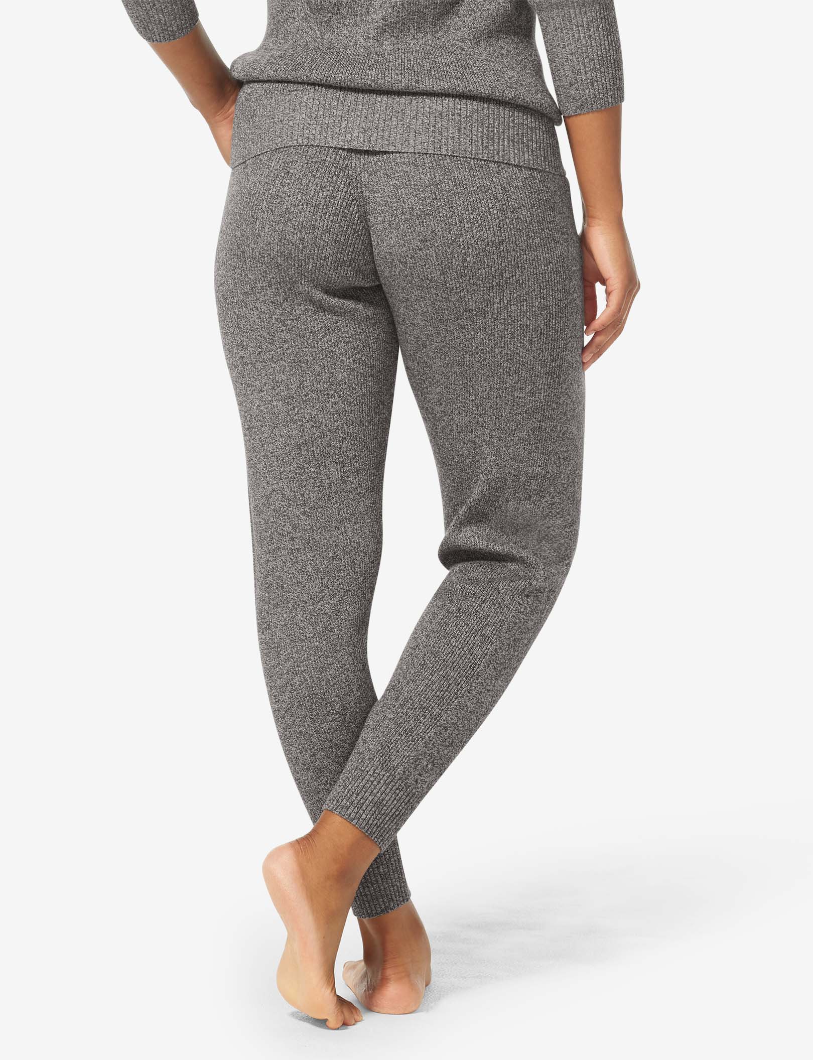 Women's Lounge Knit Jogger::Medium Heather Grey