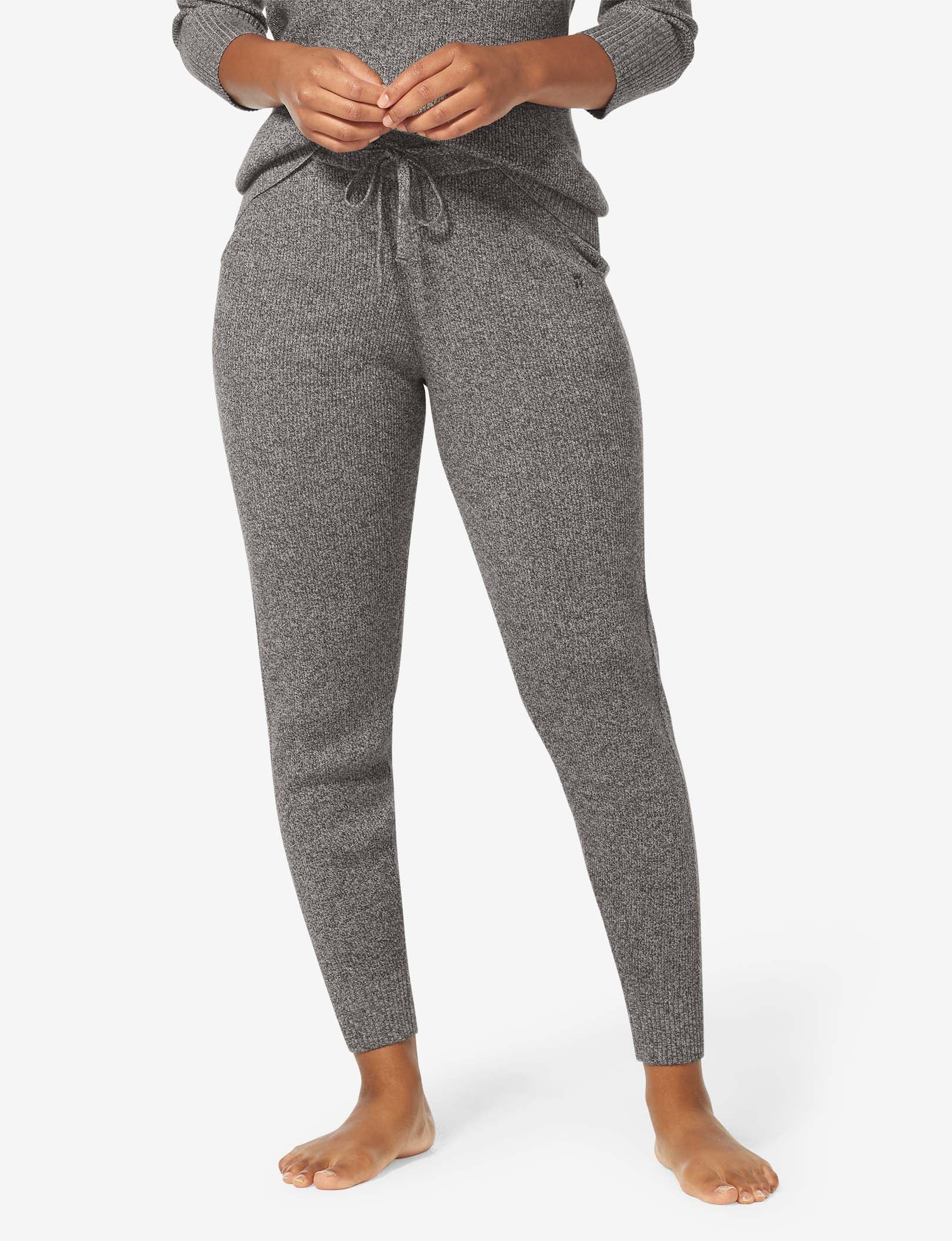 Women's Lounge Knit Jogger::Medium Heather Grey