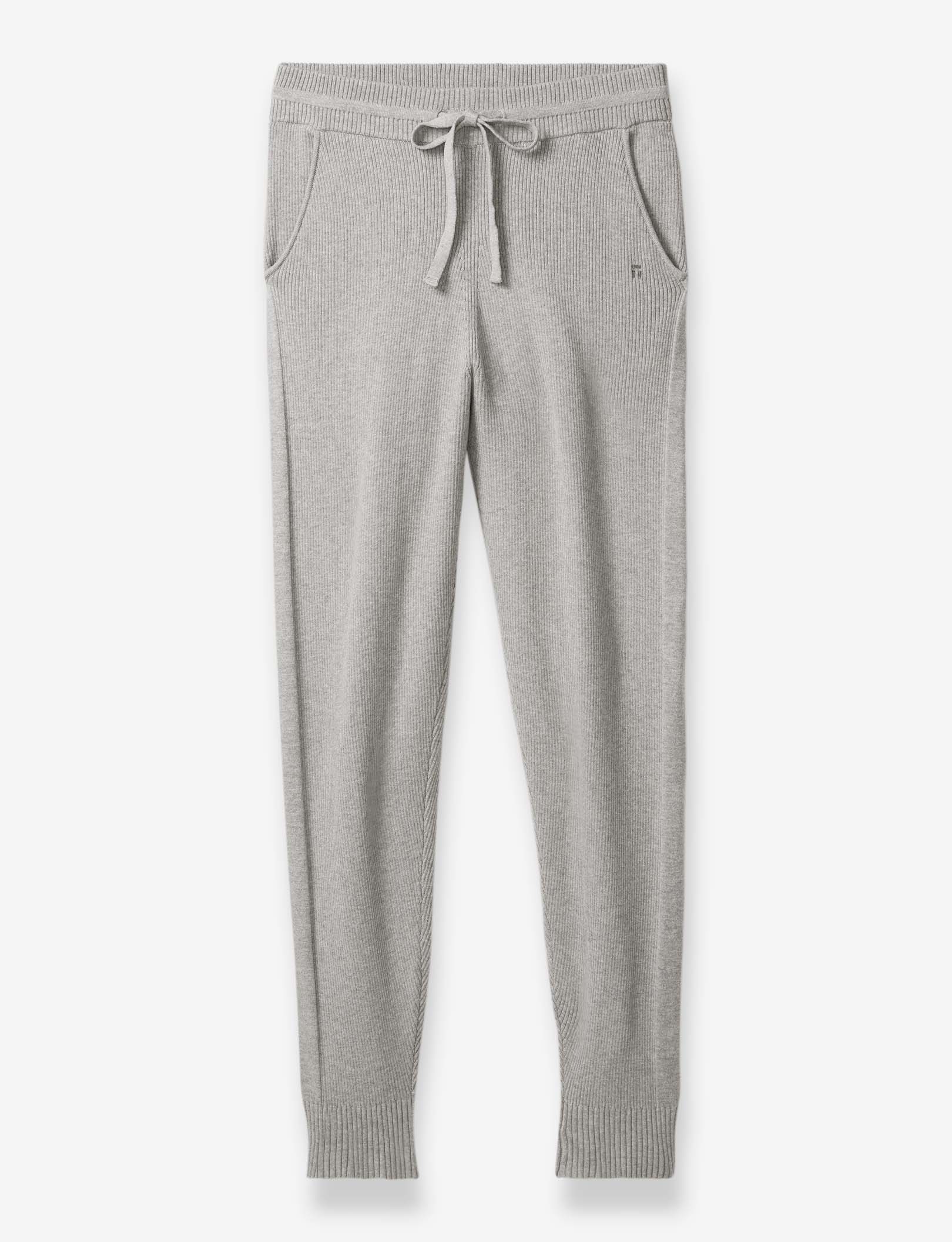 Women's Lounge Knit Jogger::Light Heather Grey
