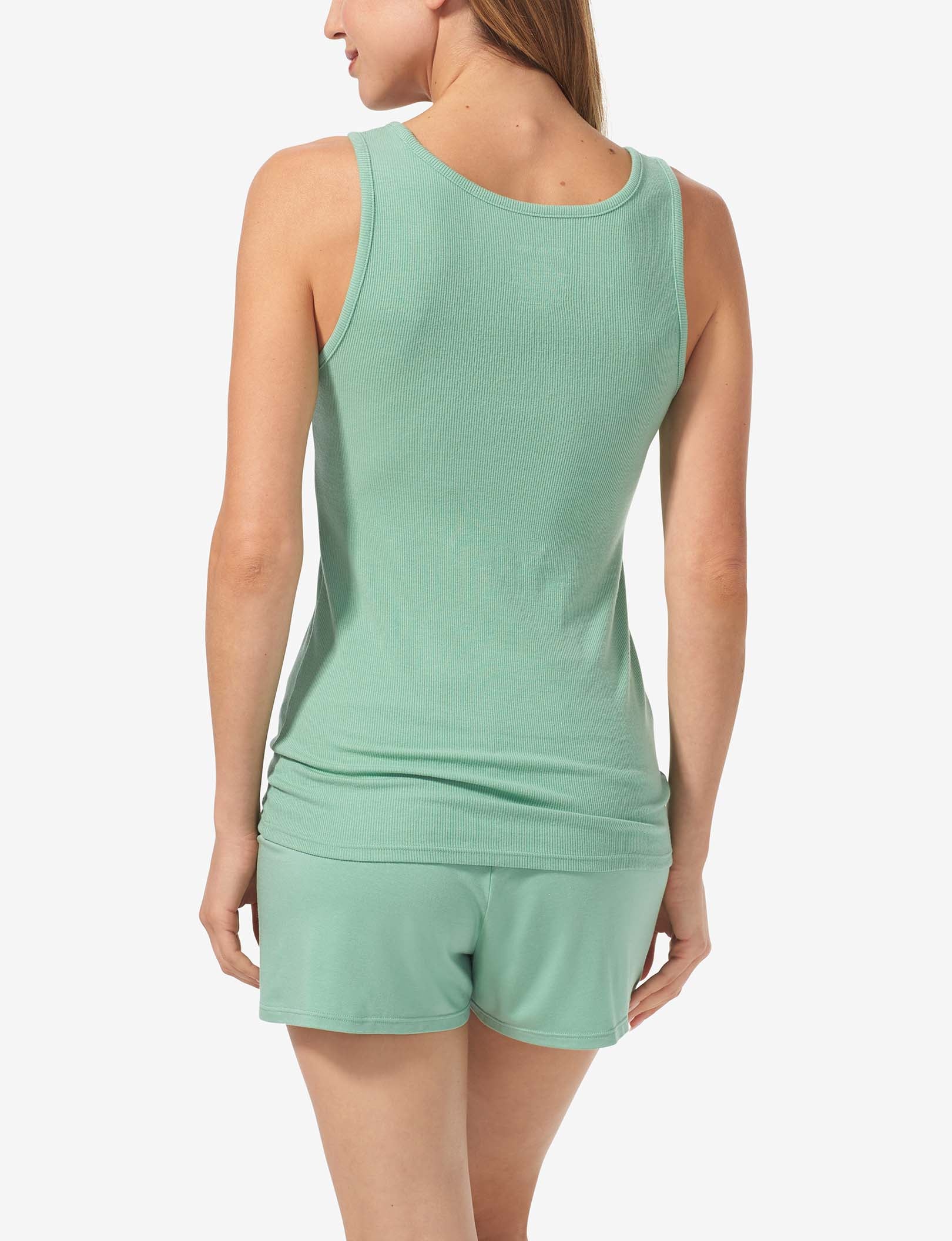 Women's Lounge Tank::Matcha Green