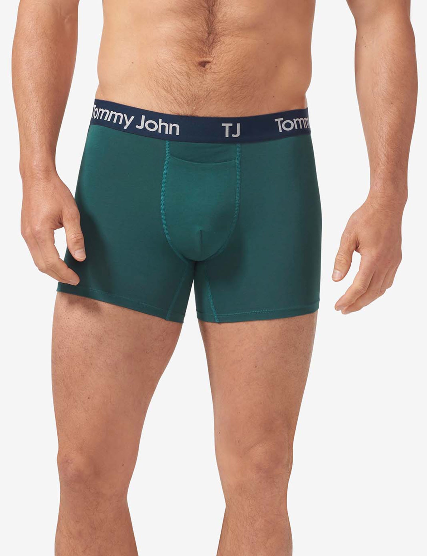 TJ Cotton Stretch Trunk 4” (2-Pack)::Dress Blues/June Bug