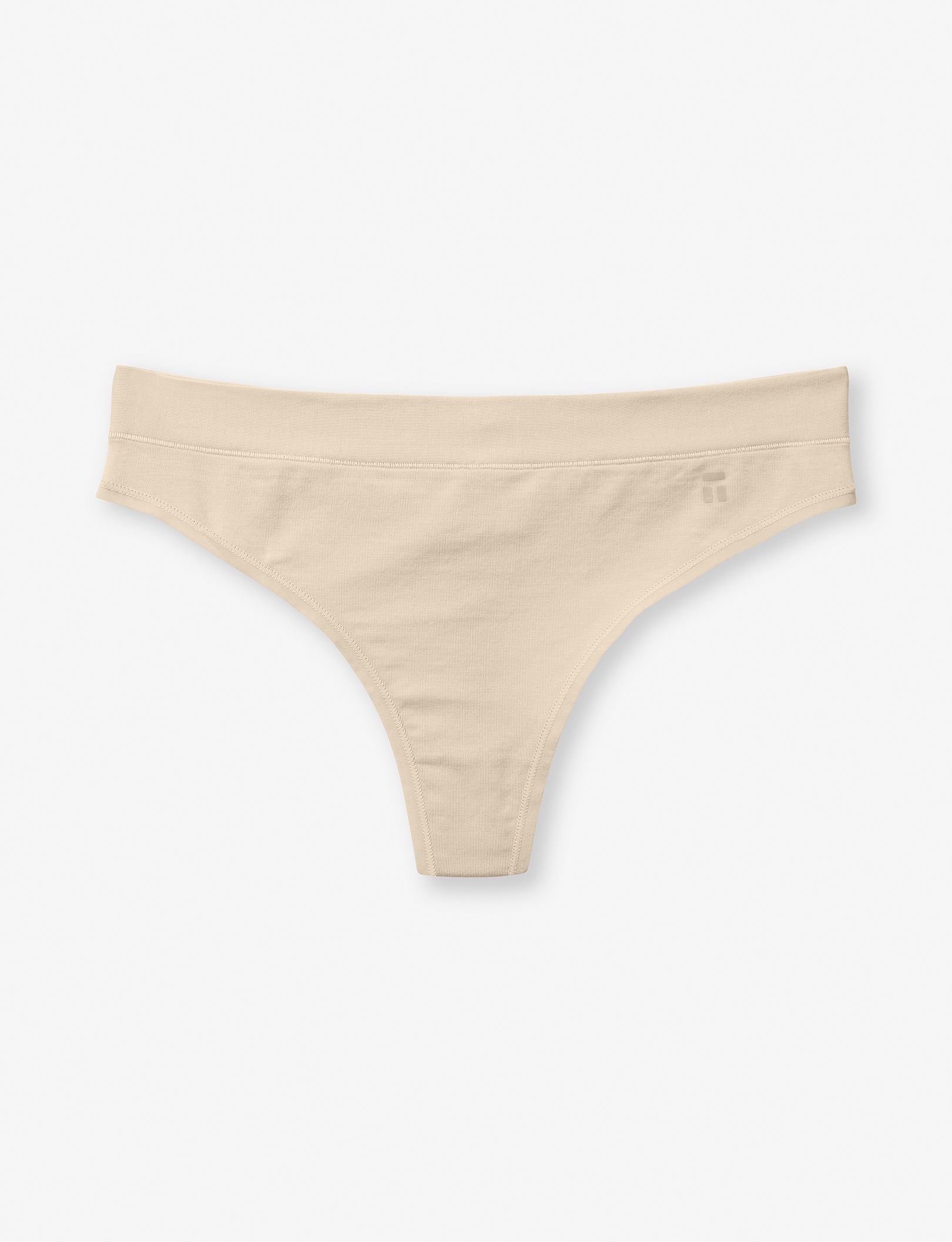 Women's Cool Cotton Thong::Pastel Rose Tan