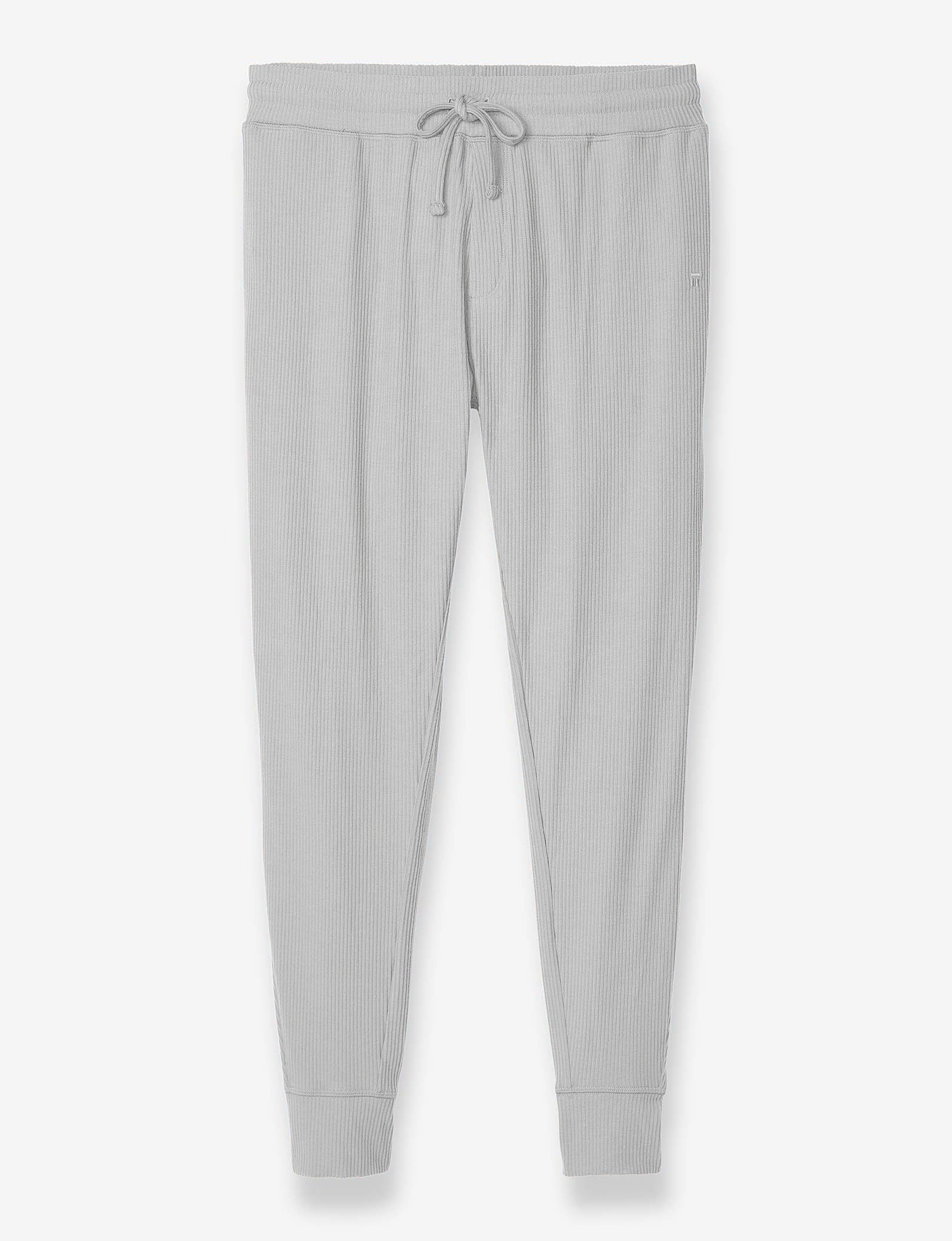 Zen Ribbed Jogger::Mirage Gray