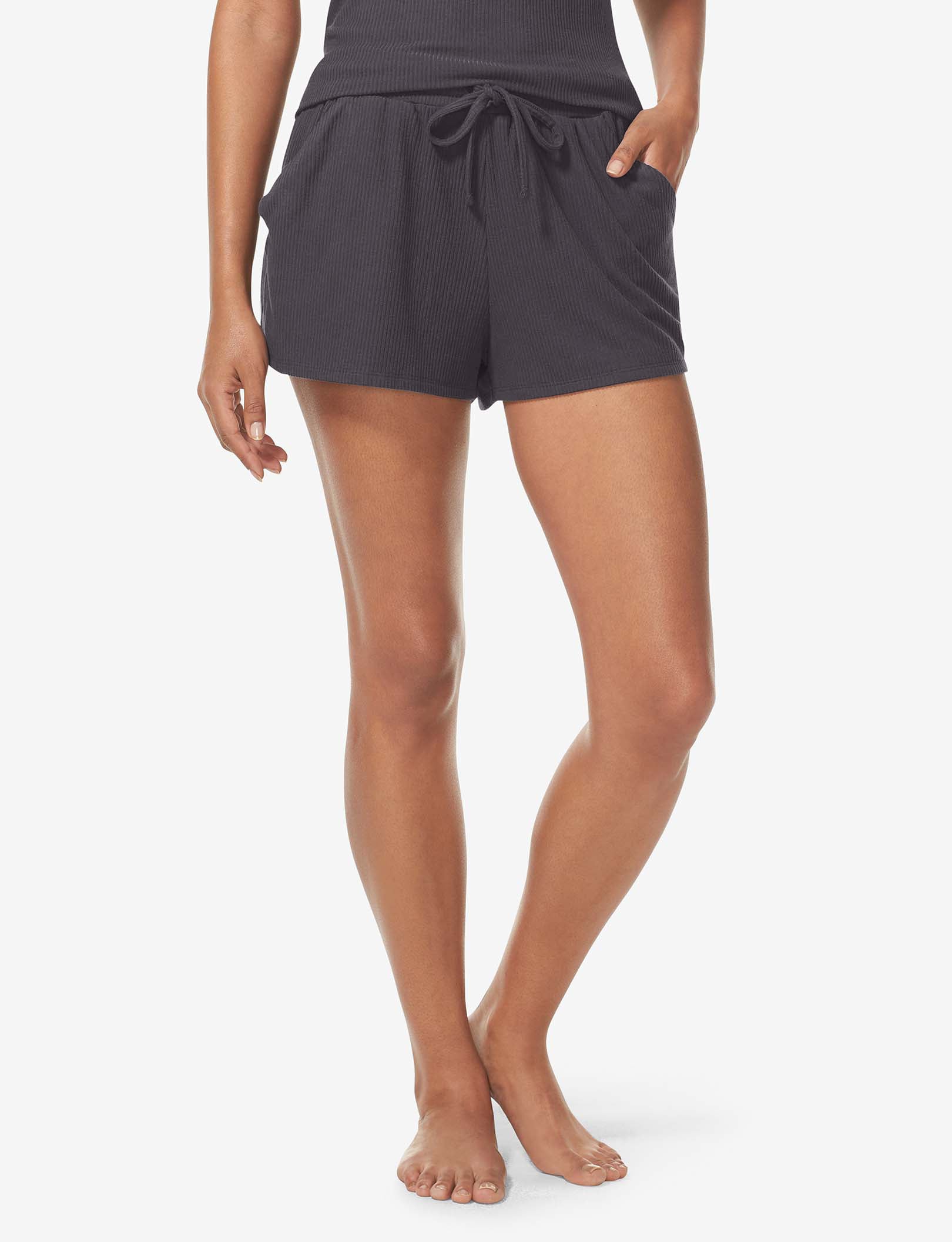 Women's Zen Ribbed Short::Phantom