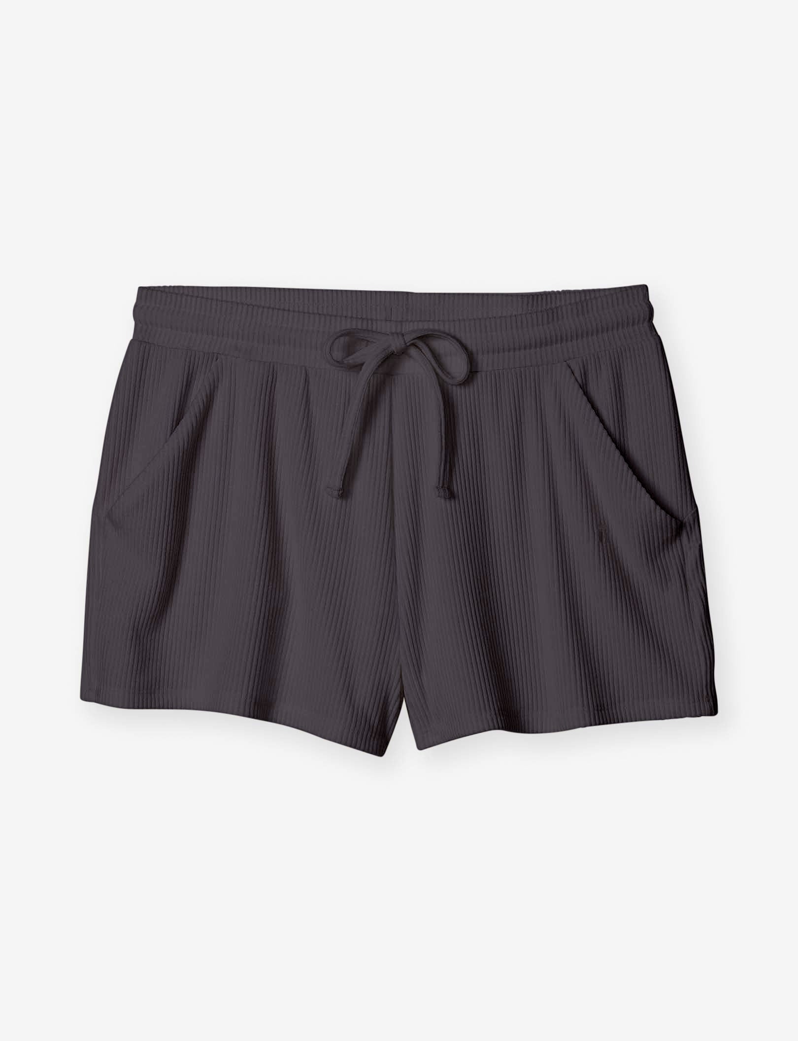 Women's Zen Ribbed Short::Phantom
