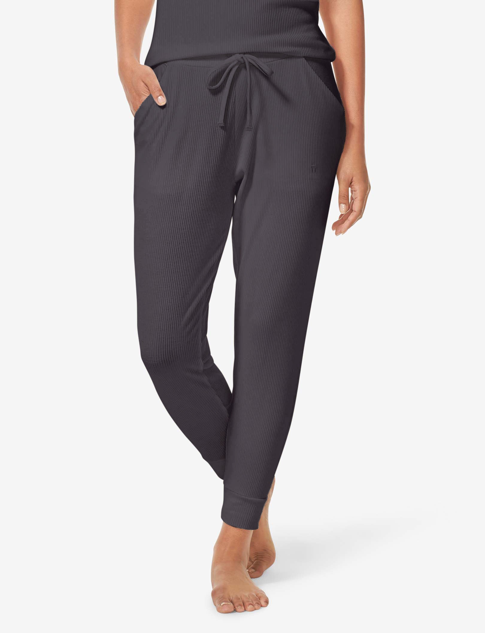 Women's Zen Ribbed Jogger::Phantom