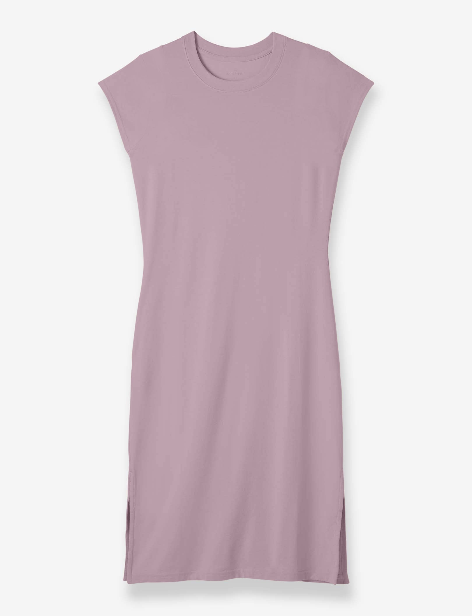 Women's Second Skin T-Shirt Dress::Dawn Pink