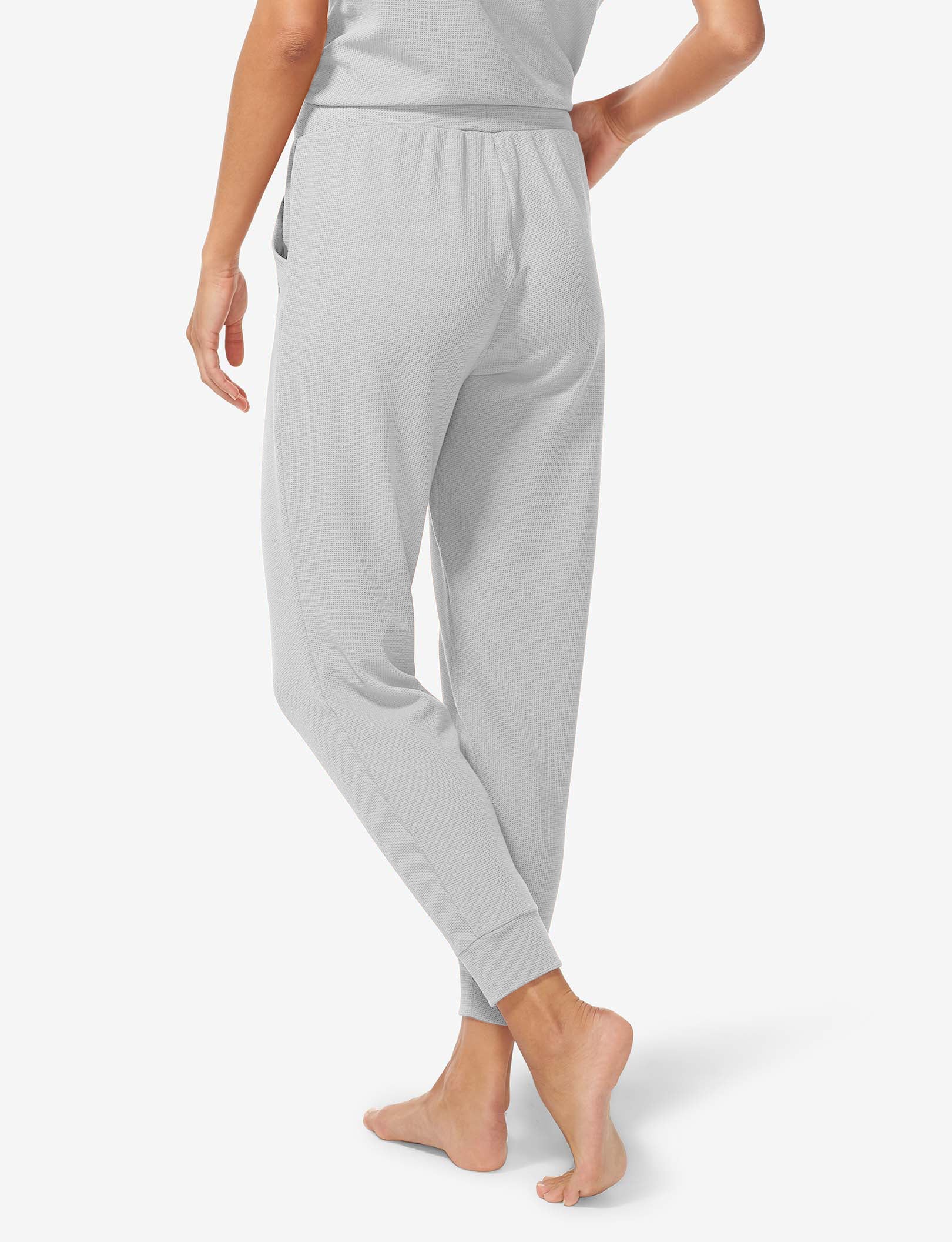 Women's Zen Waffle Jogger::Mirage Gray