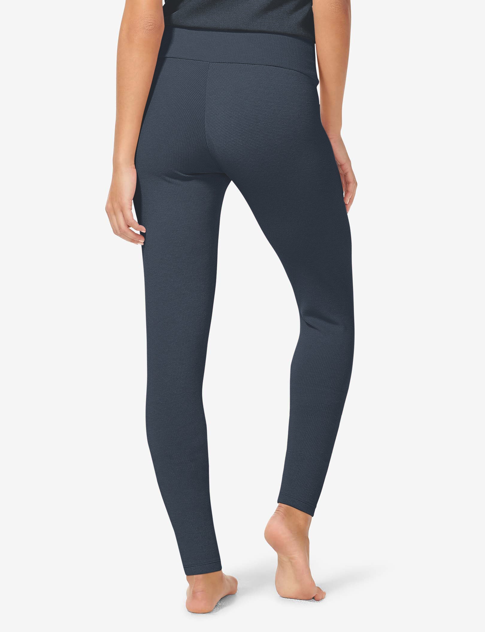 Women's Zen Waffle Legging::Night Sky