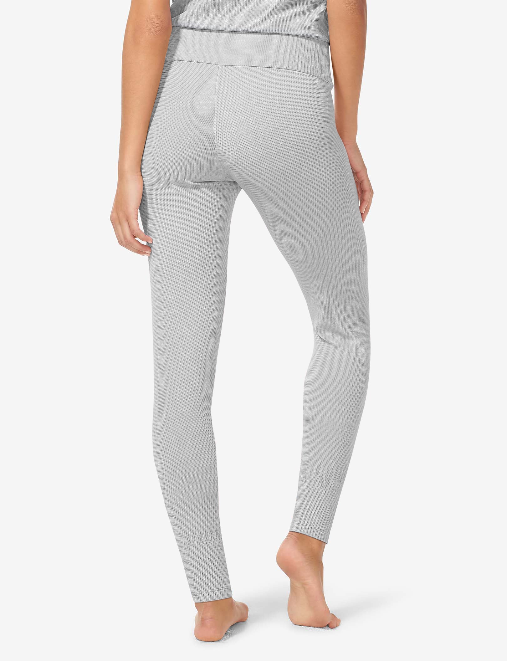 Women's Zen Waffle Legging::Mirage Gray