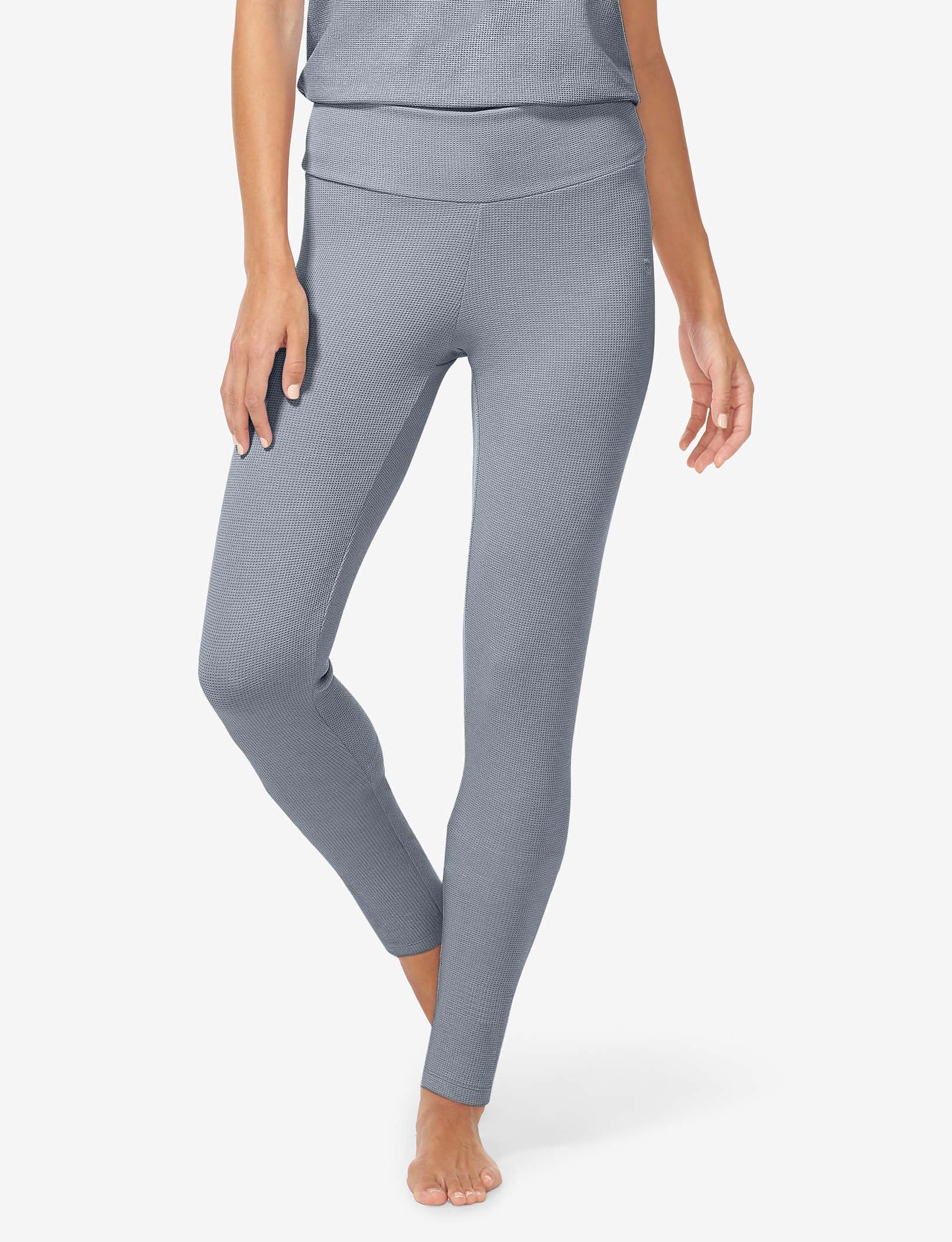 Women's Zen Waffle Legging::Quiet Shade