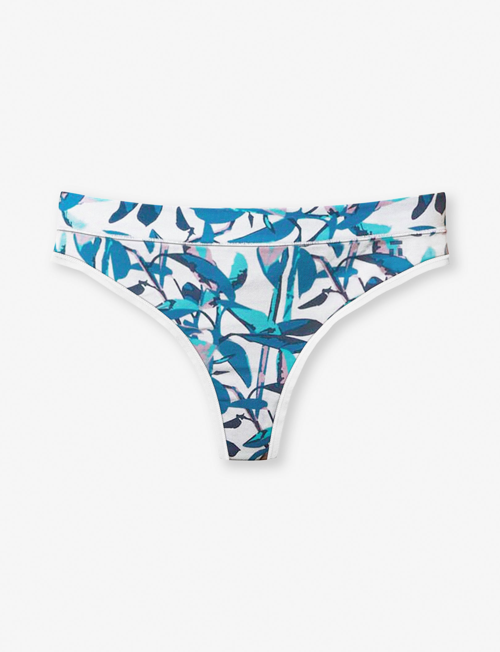 Women's Cool Cotton Thong::Rubber Tree