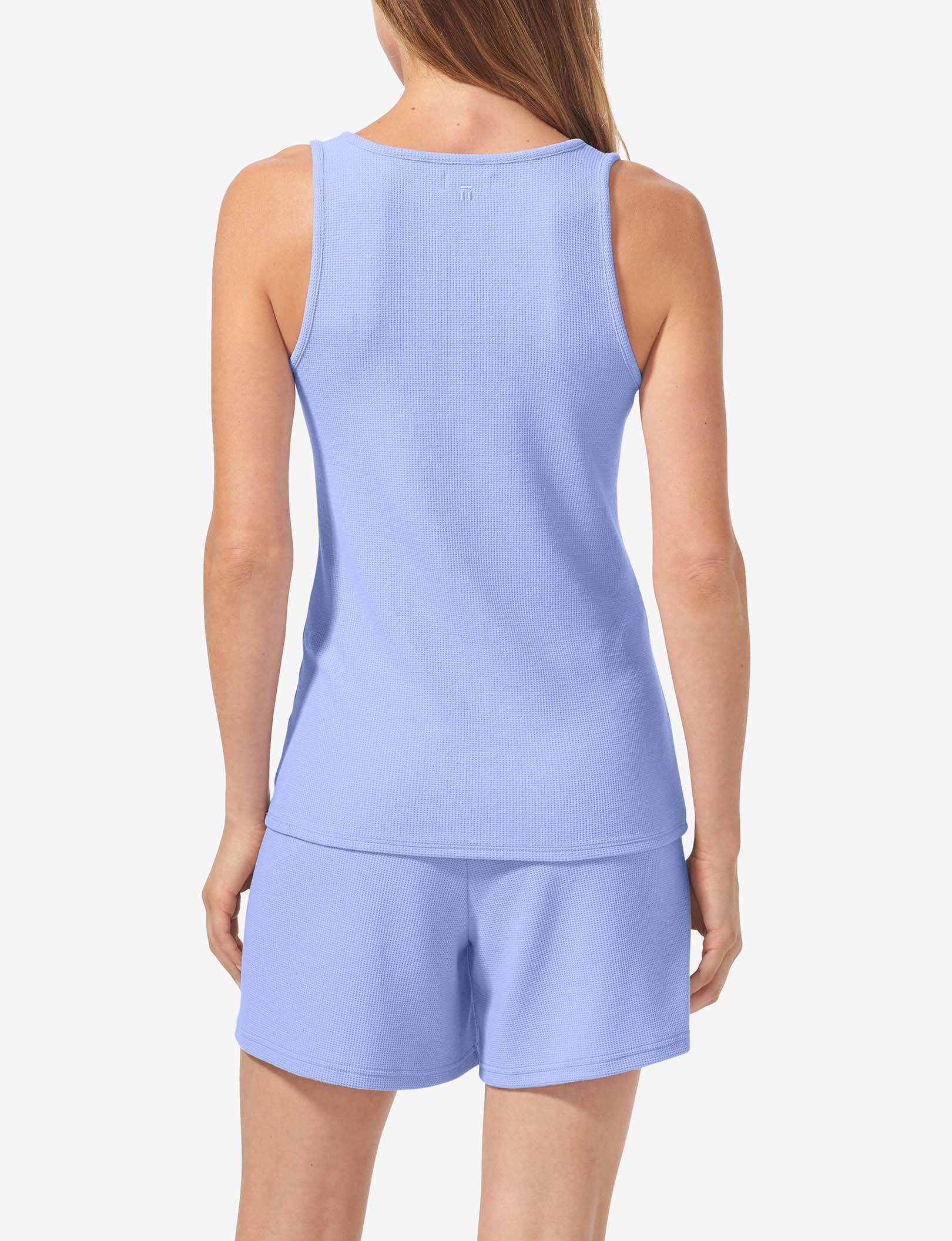 Women's Zen Waffle Tank::Lavender Waffle