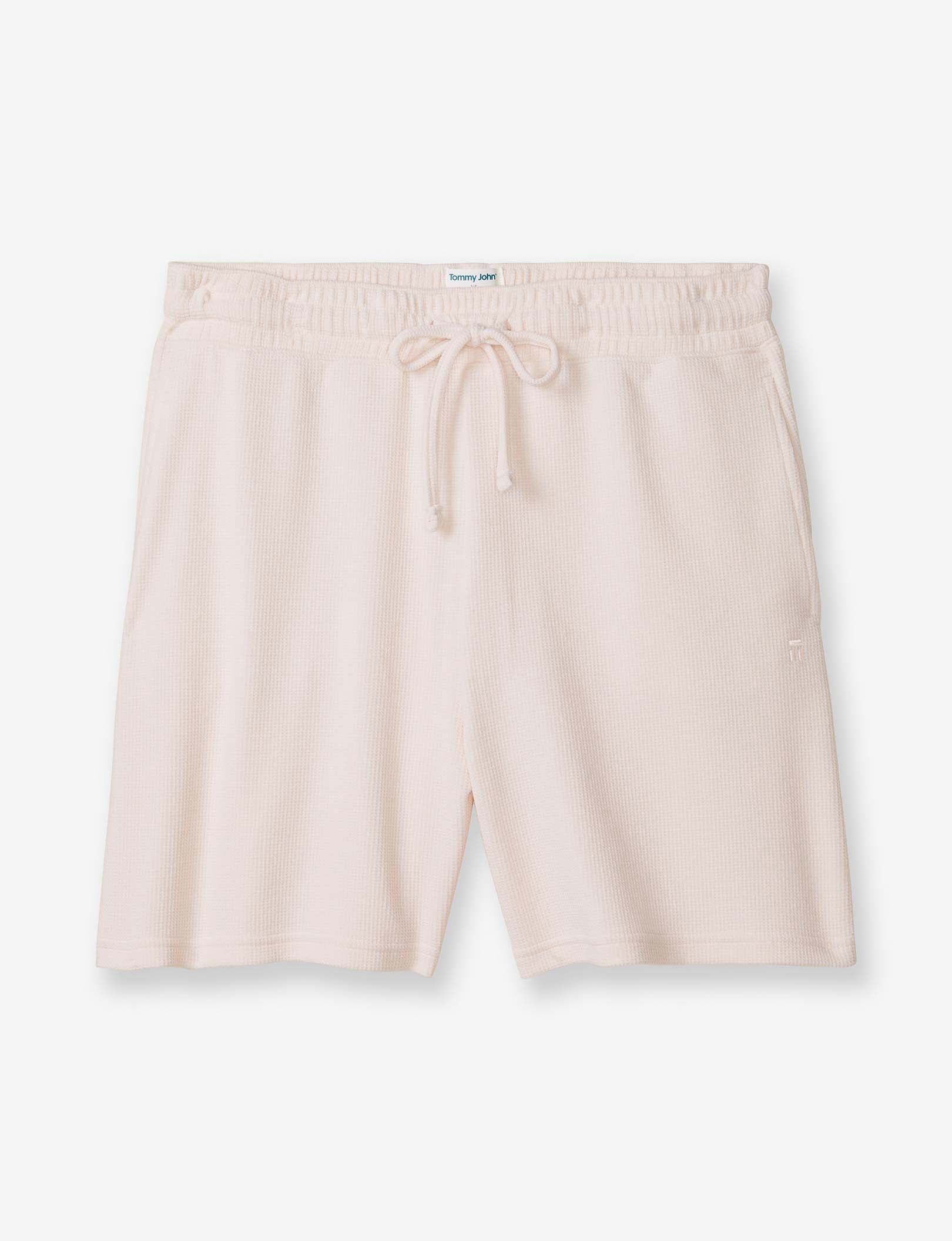 Women's Zen Waffle Short::Pastel Parchment Waffle