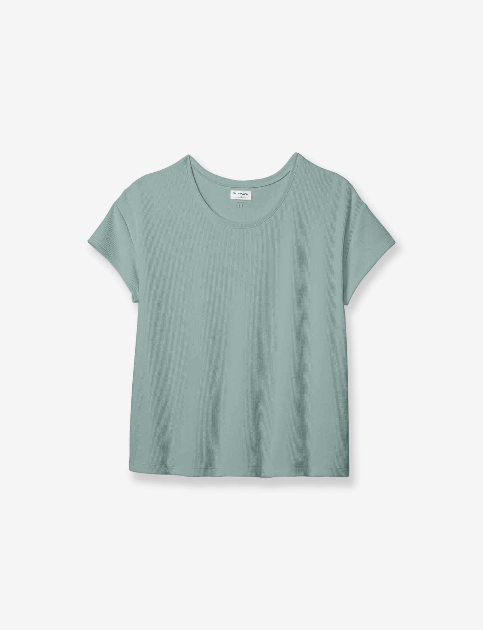 Women's Zen Waffle Tee::Lily Pad