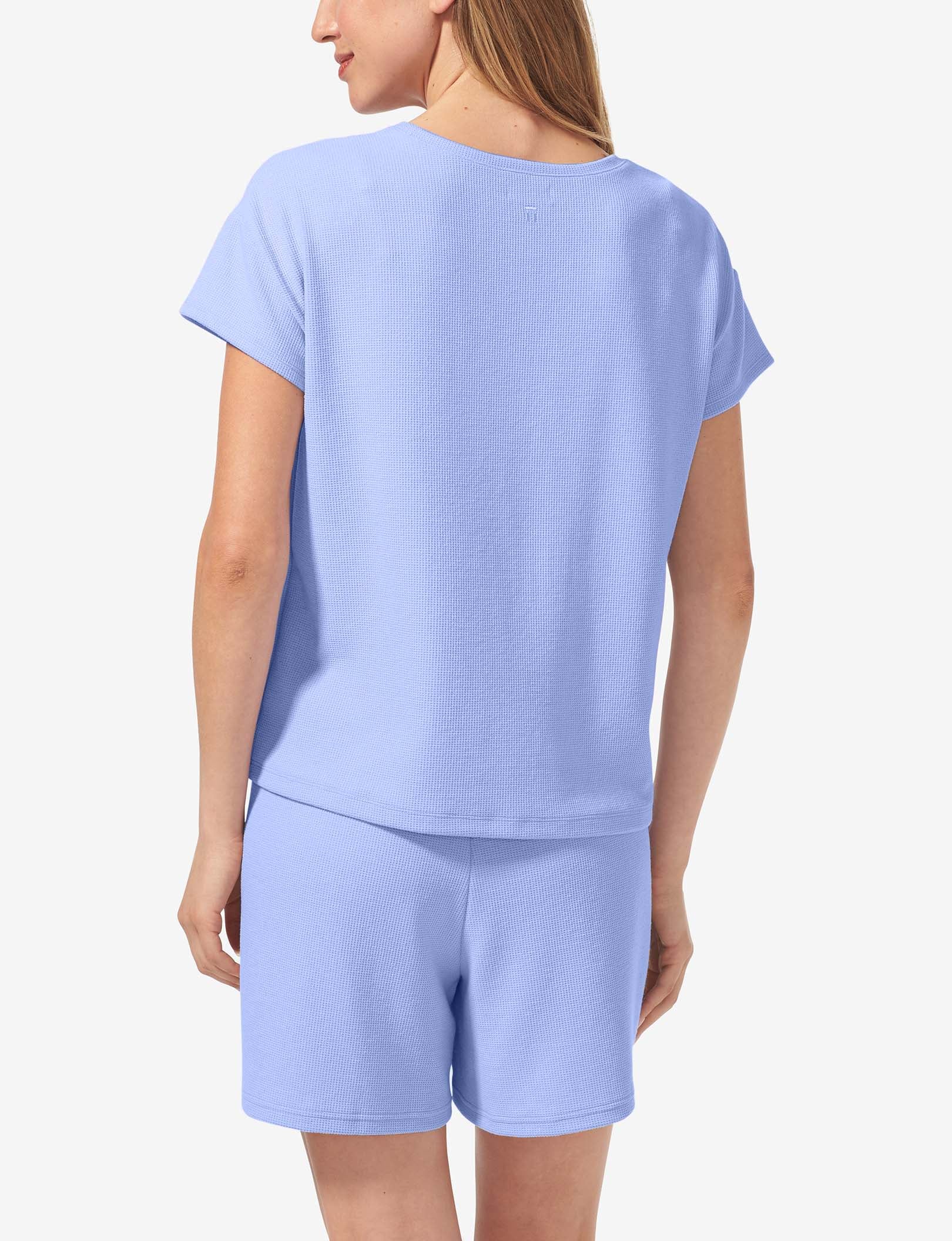 Women's Zen Waffle Tee::Lavender Waffle