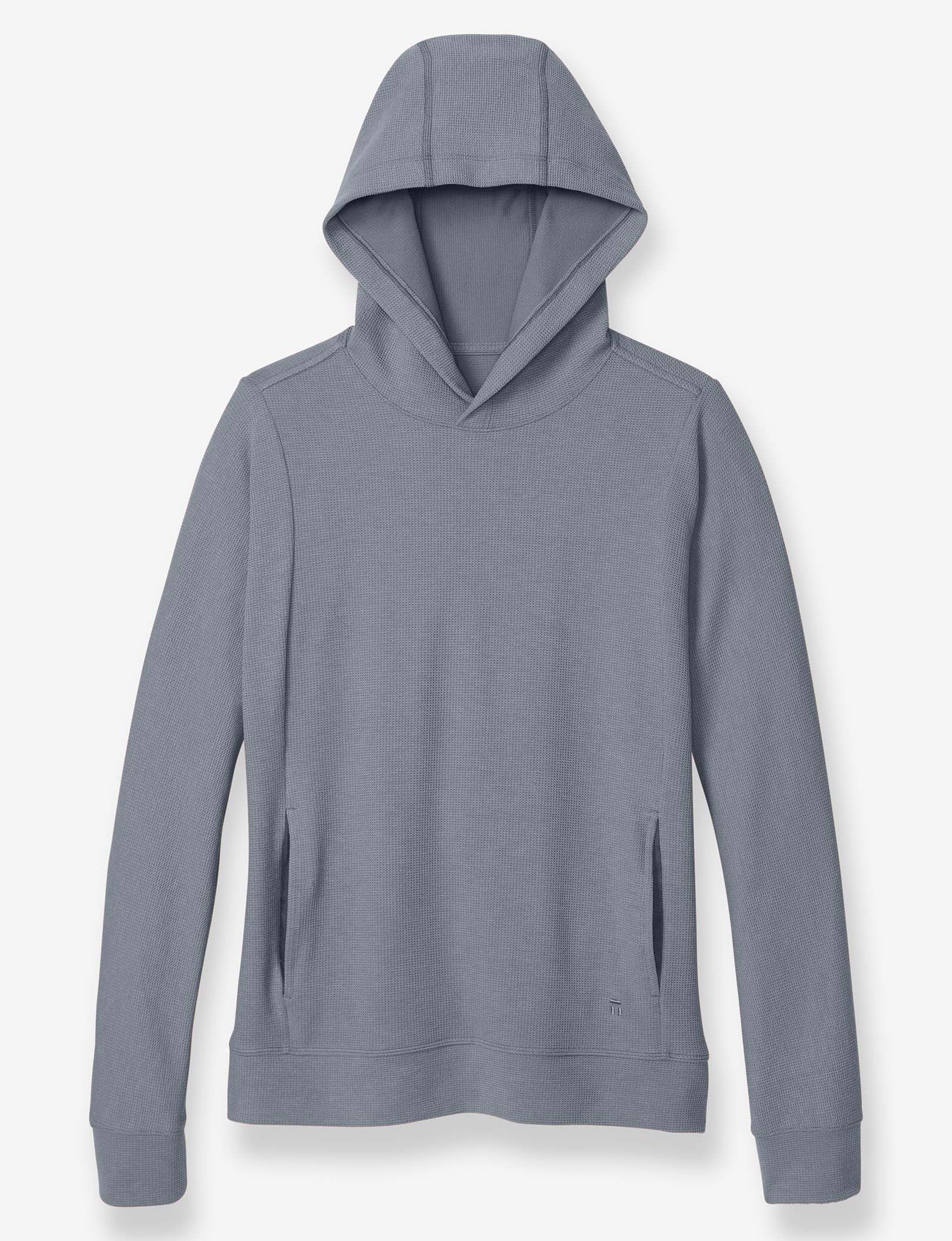Women's Zen Waffle Hoodie::Quiet Shade