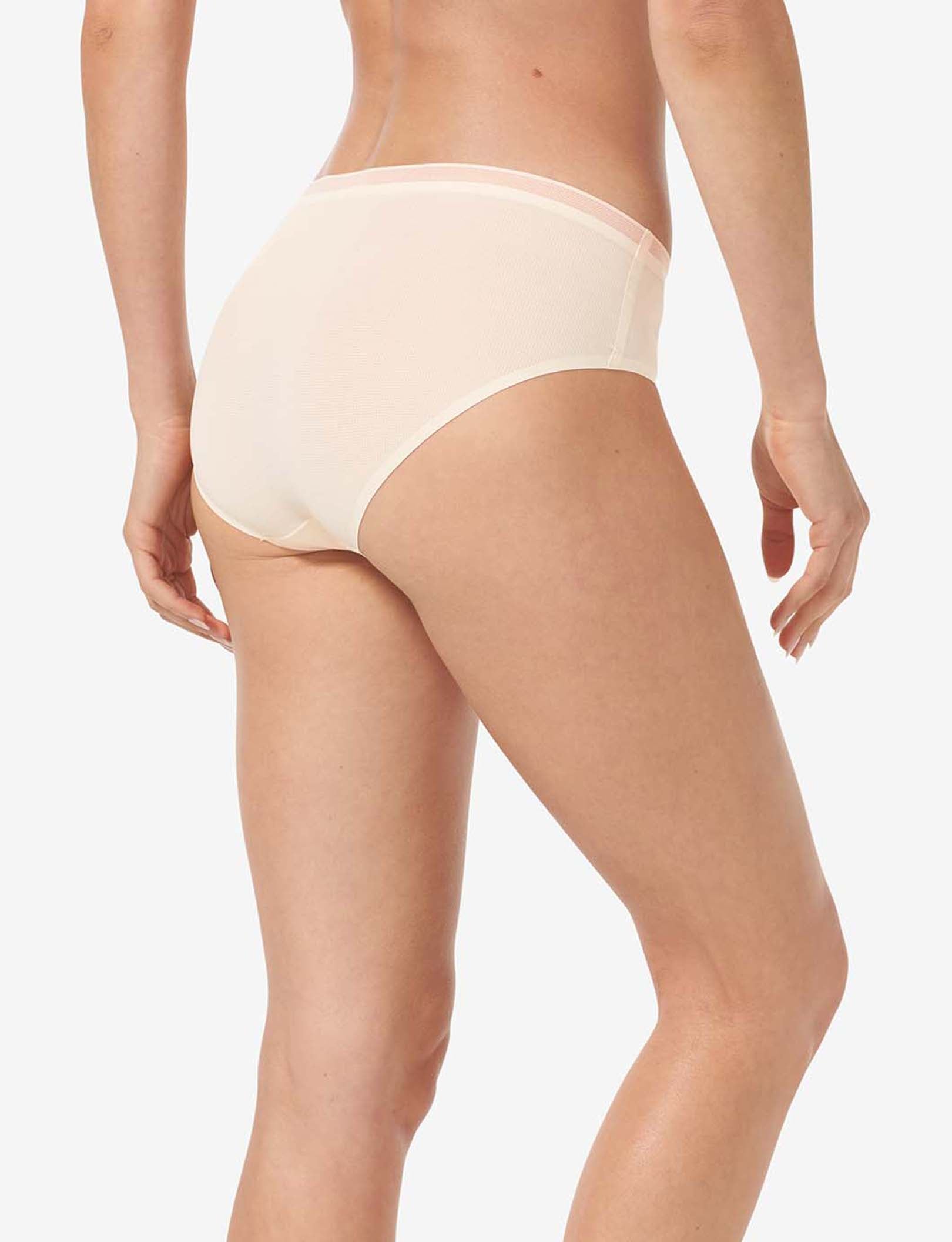 Women's Air Mesh Brief (3-Pack)::Novelle Peach/Blue