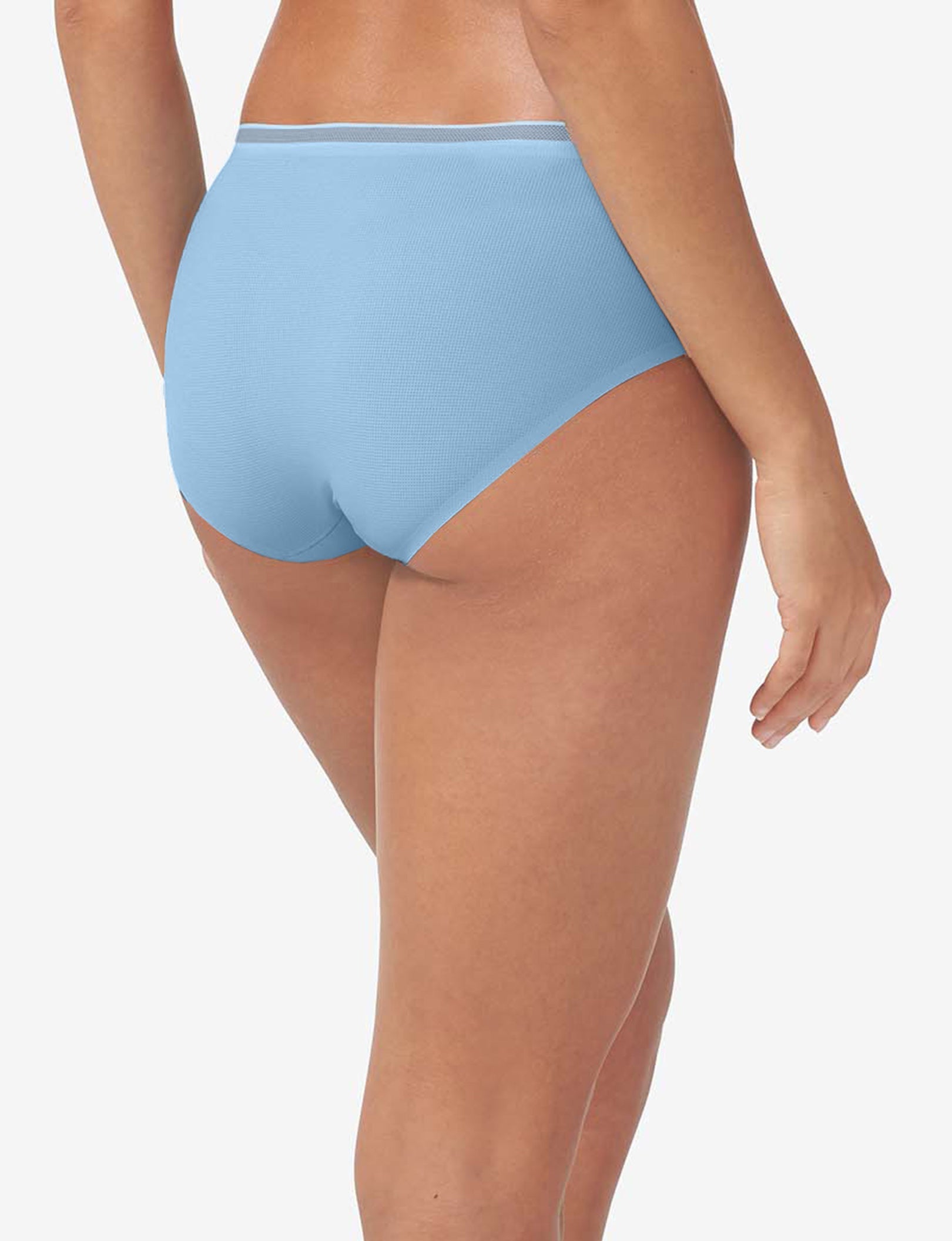 Women's Air Mesh Brief (3-Pack)::Novelle Peach/Blue