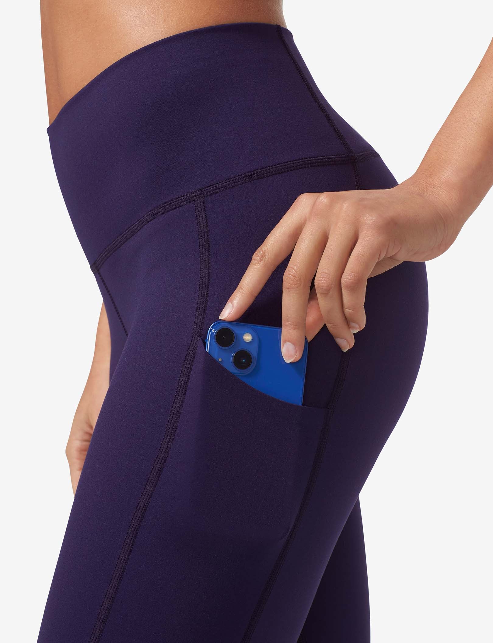 Women's Pocket Legging::Evening Blue