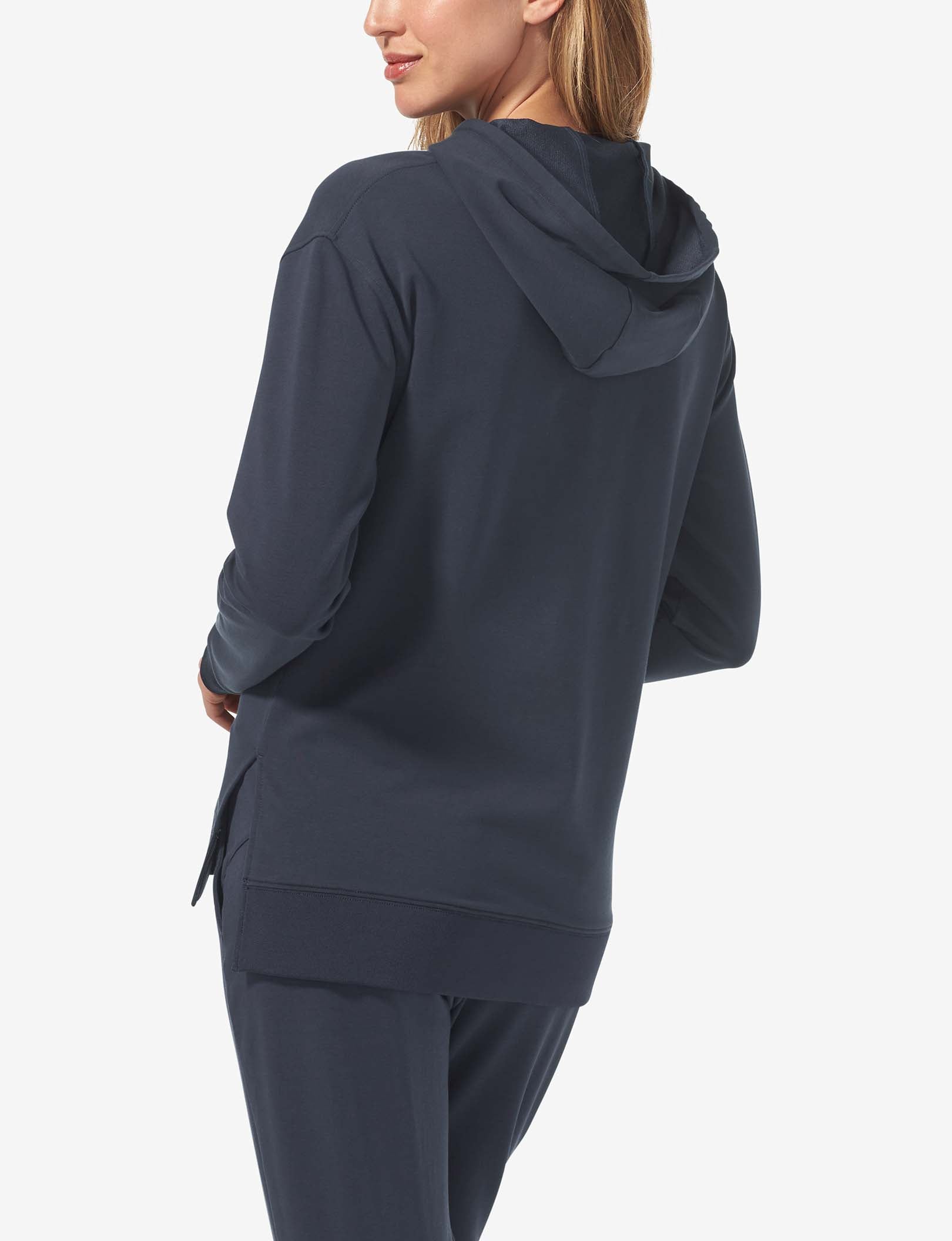 Women's Luxe French Terry Hoodie::Night Sky