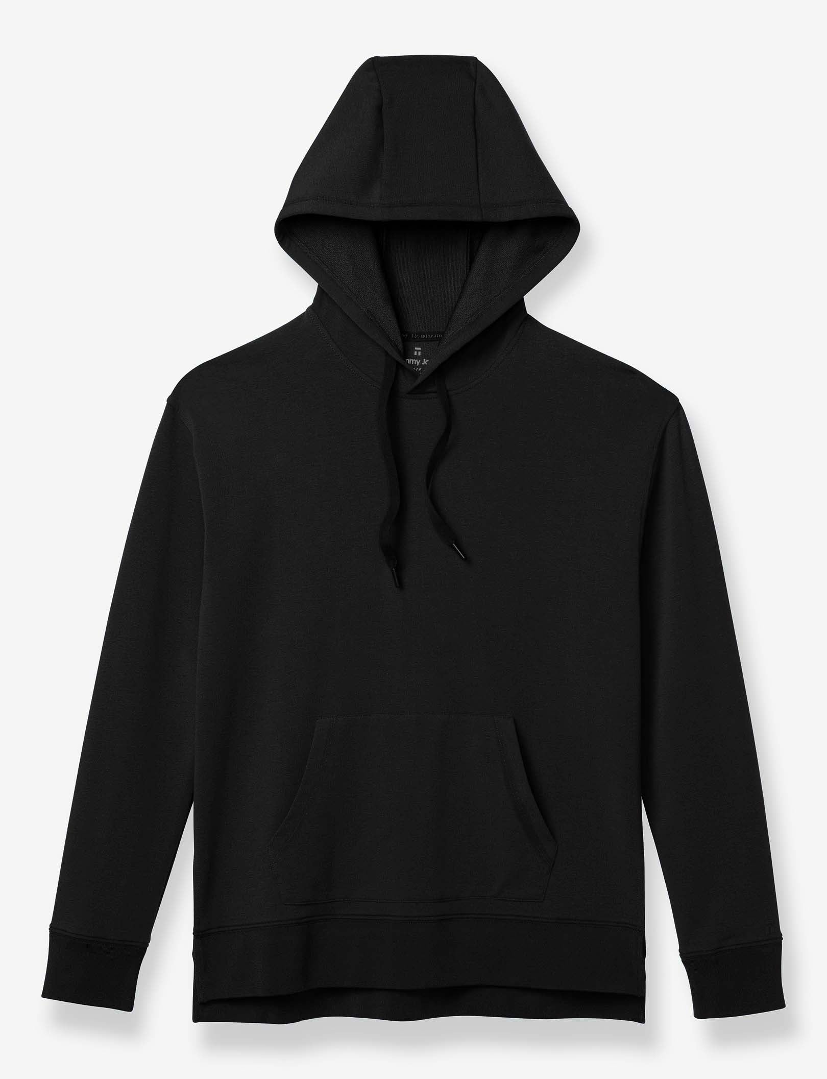 Women's Luxe French Terry Hoodie::Black