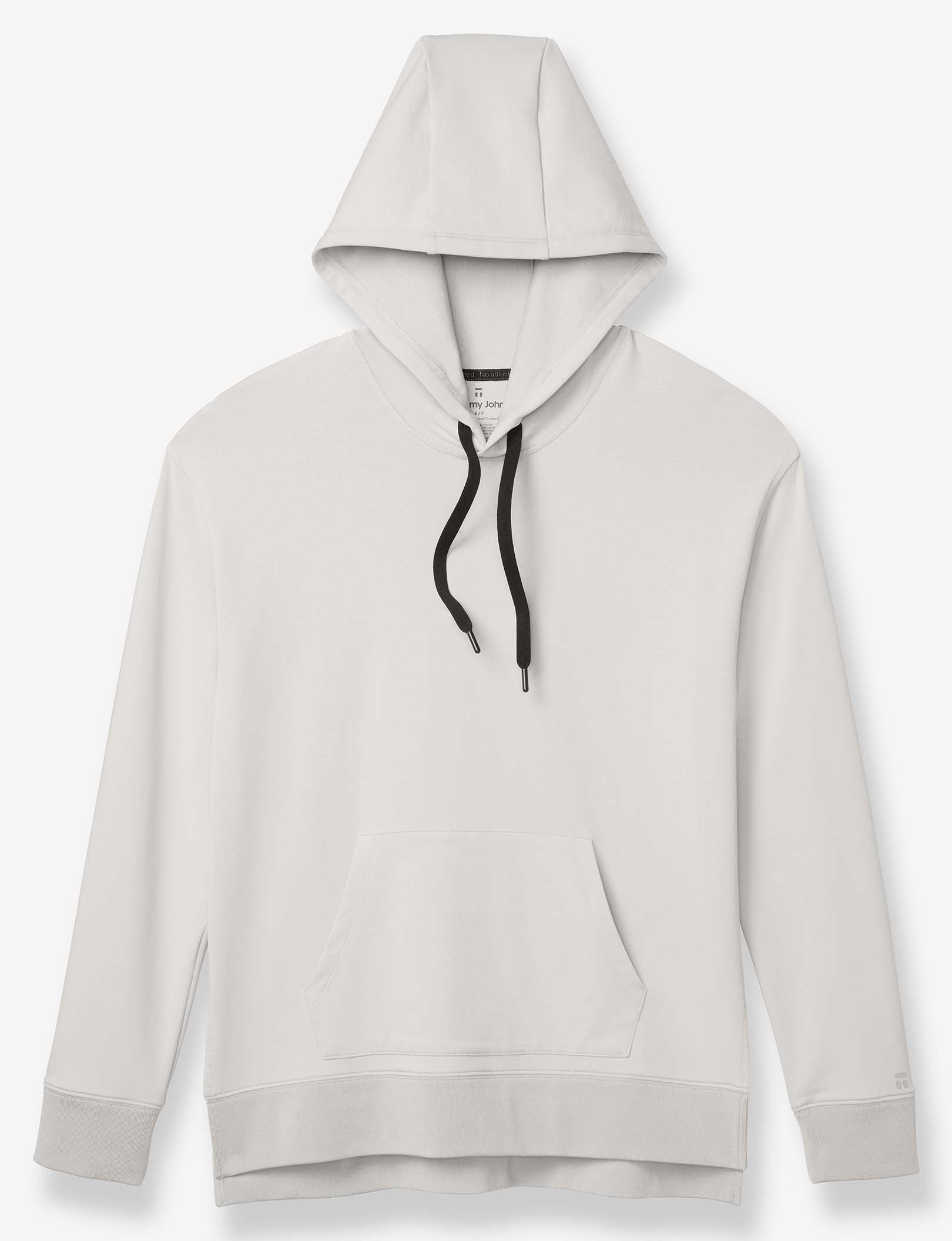 Women's Luxe French Terry Hoodie::Silver Gray