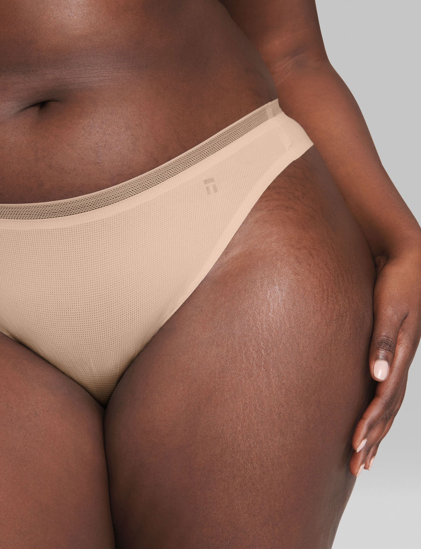 Women's Air Thong (3-Pack)::Rugby Tan/Peach