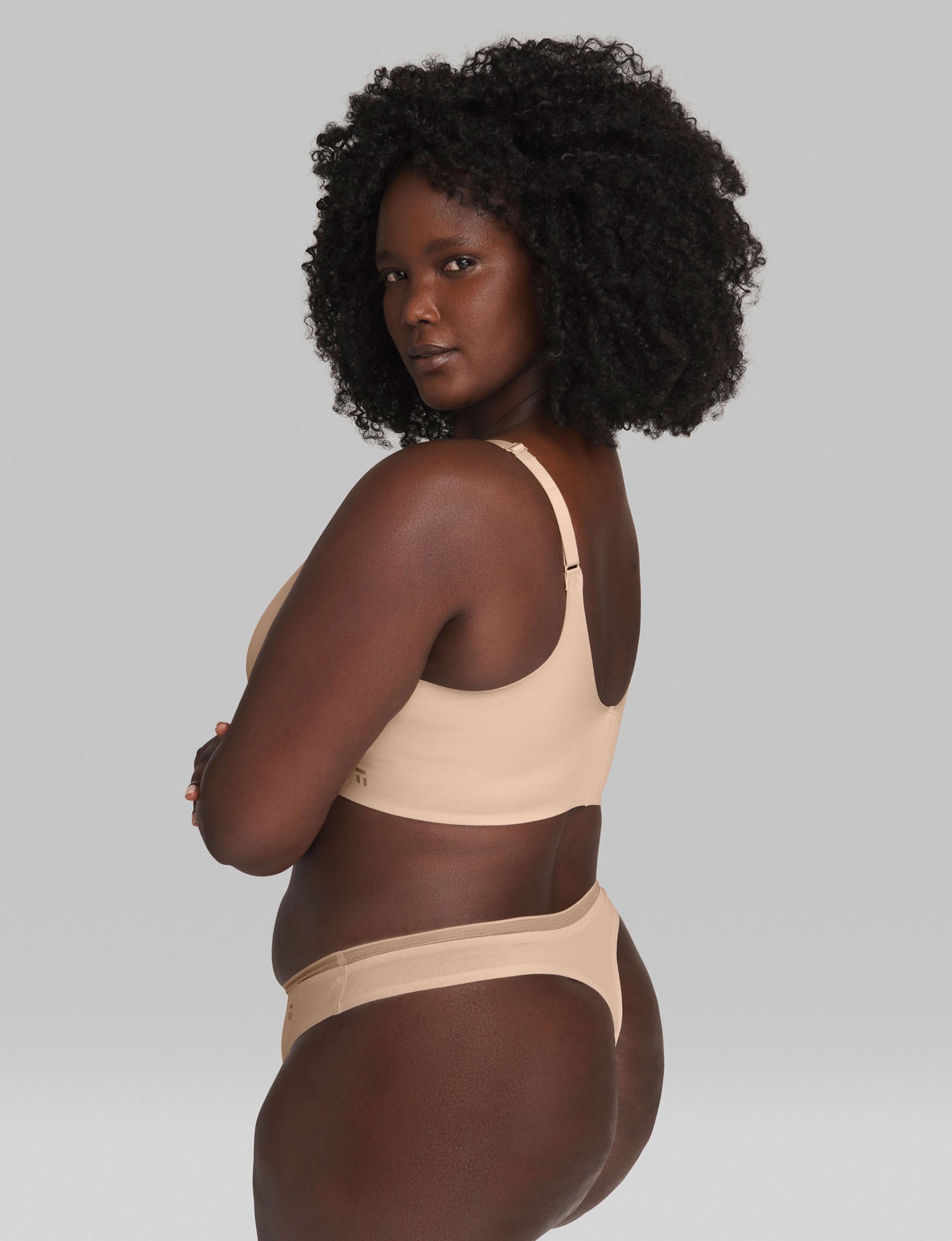 Women's Air Thong (3-Pack)::Rugby Tan/Peach