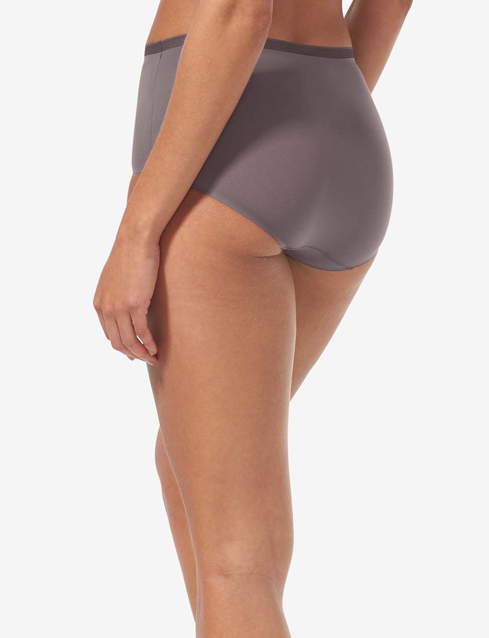 Women's Air High Rise Brief::Rabbit