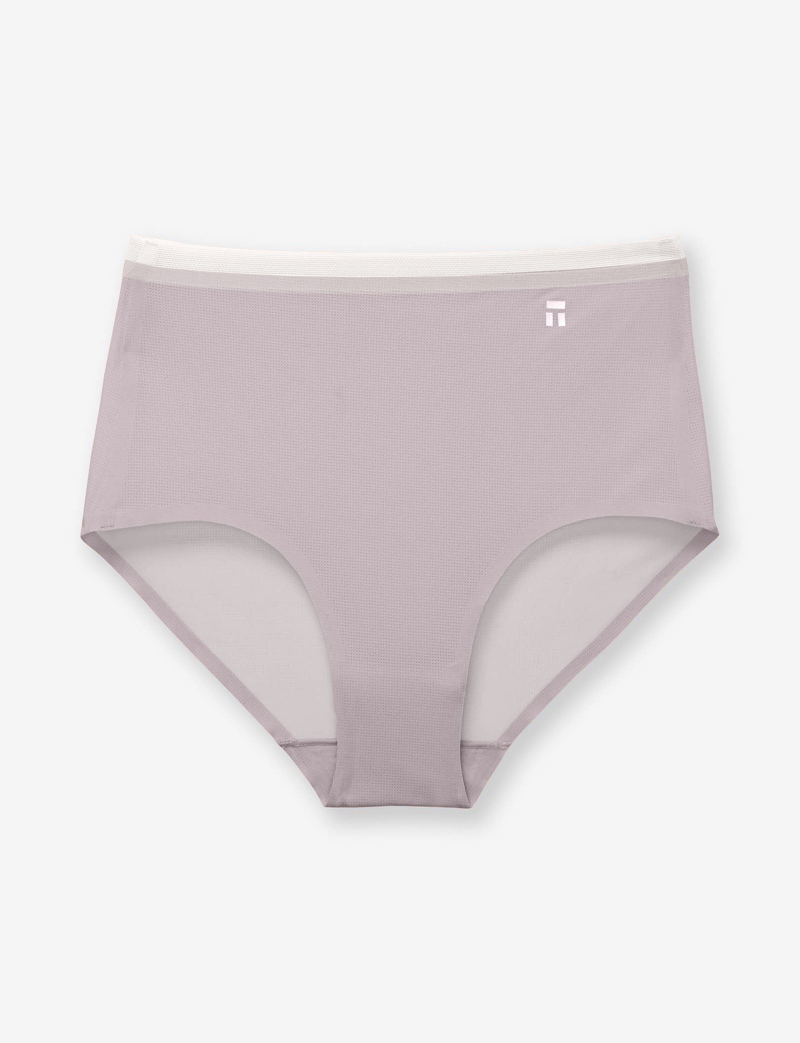 Women's Air High Rise Brief::Gull Gray