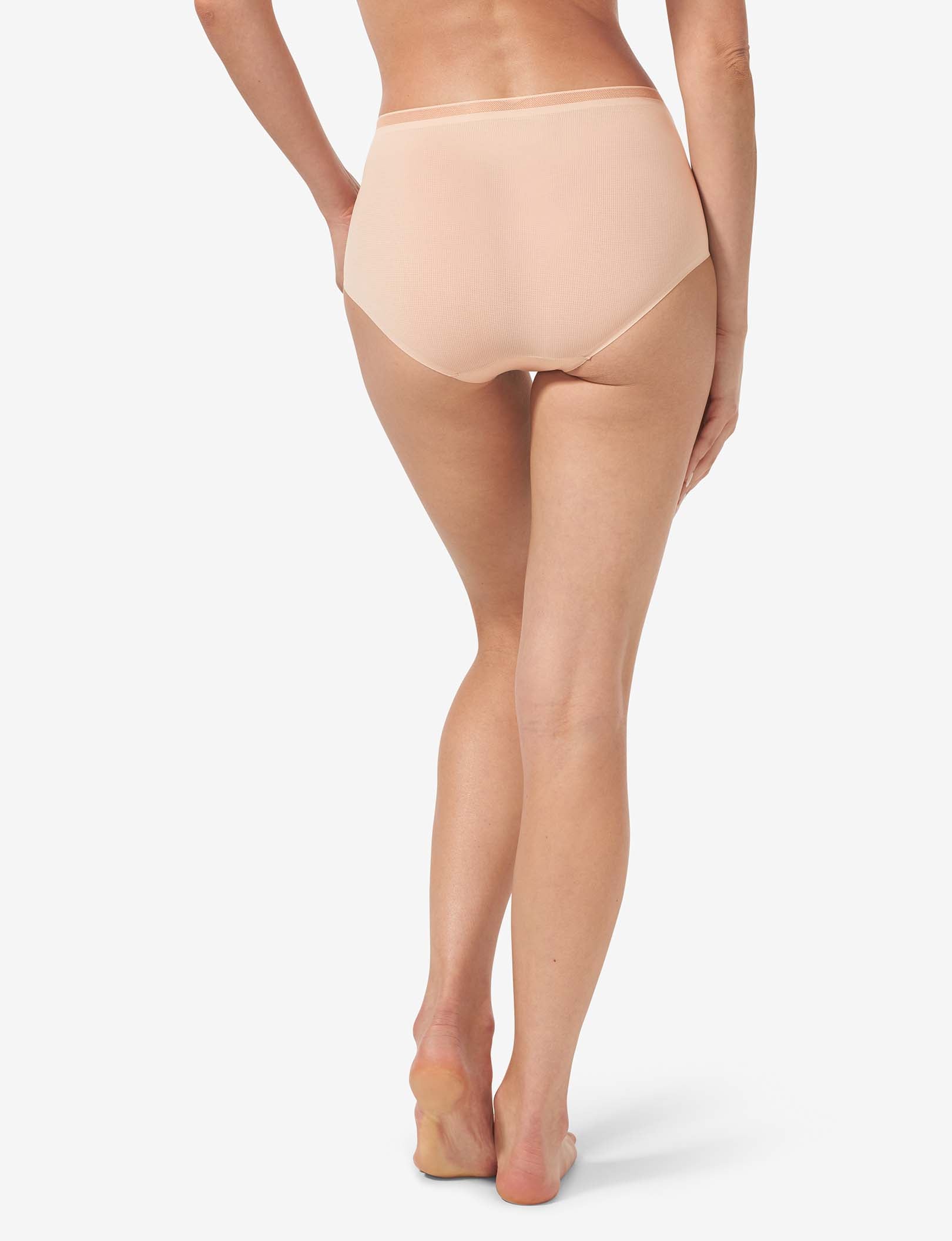 Women's Air High Rise Brief::Rugby Tan