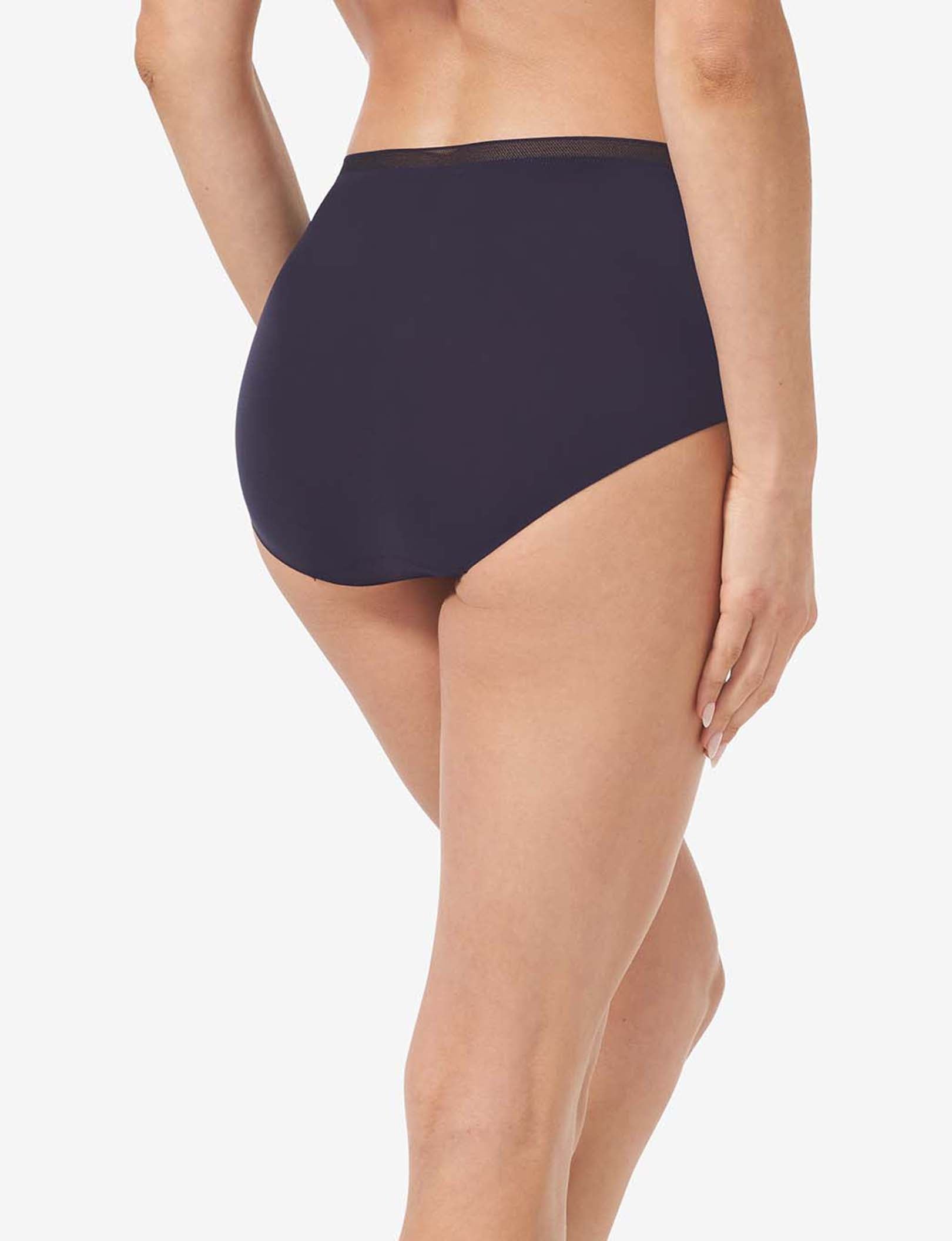 Women's Air High Rise Brief::Baritone Blue