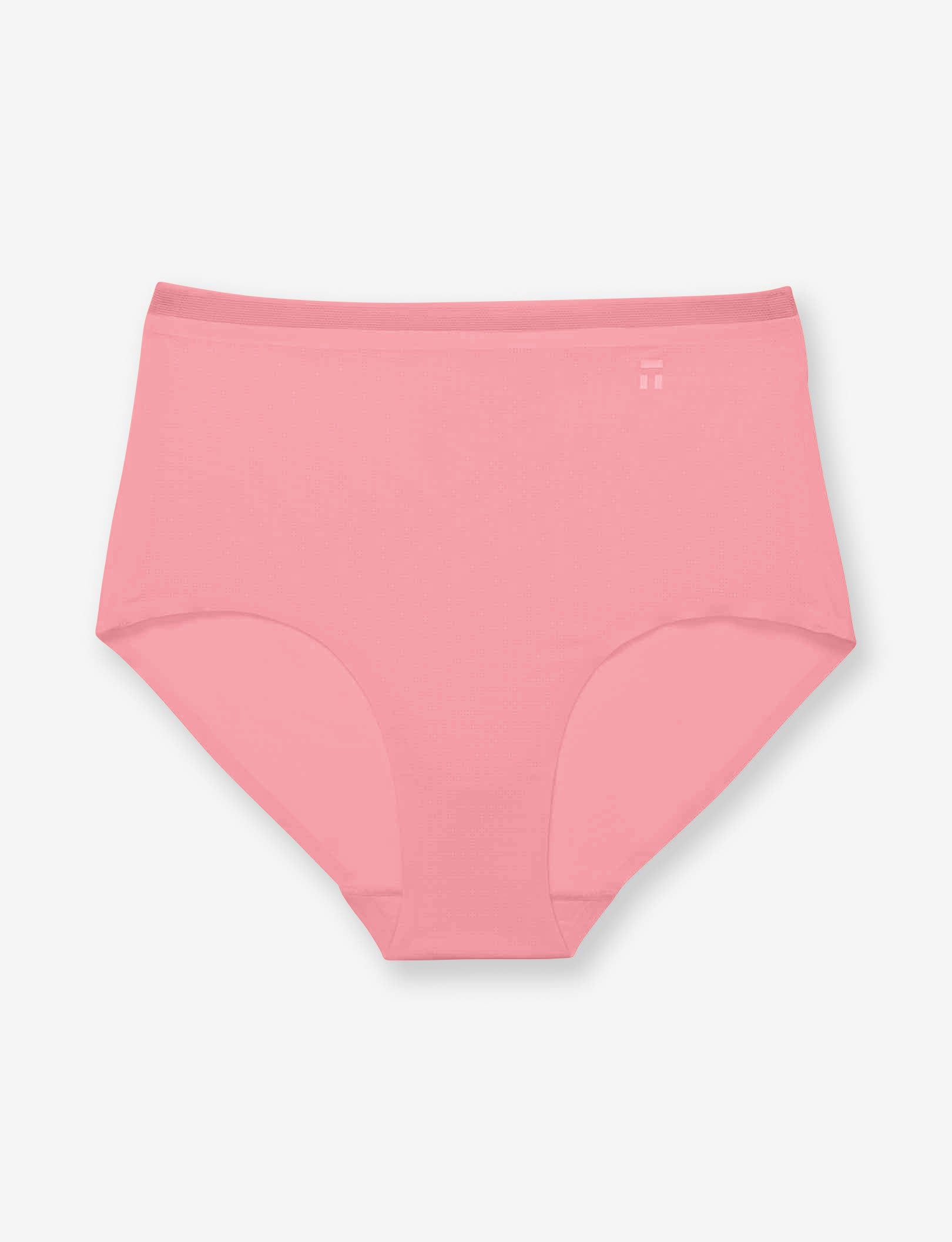 Women's Air High Rise Brief::Geranium Pink