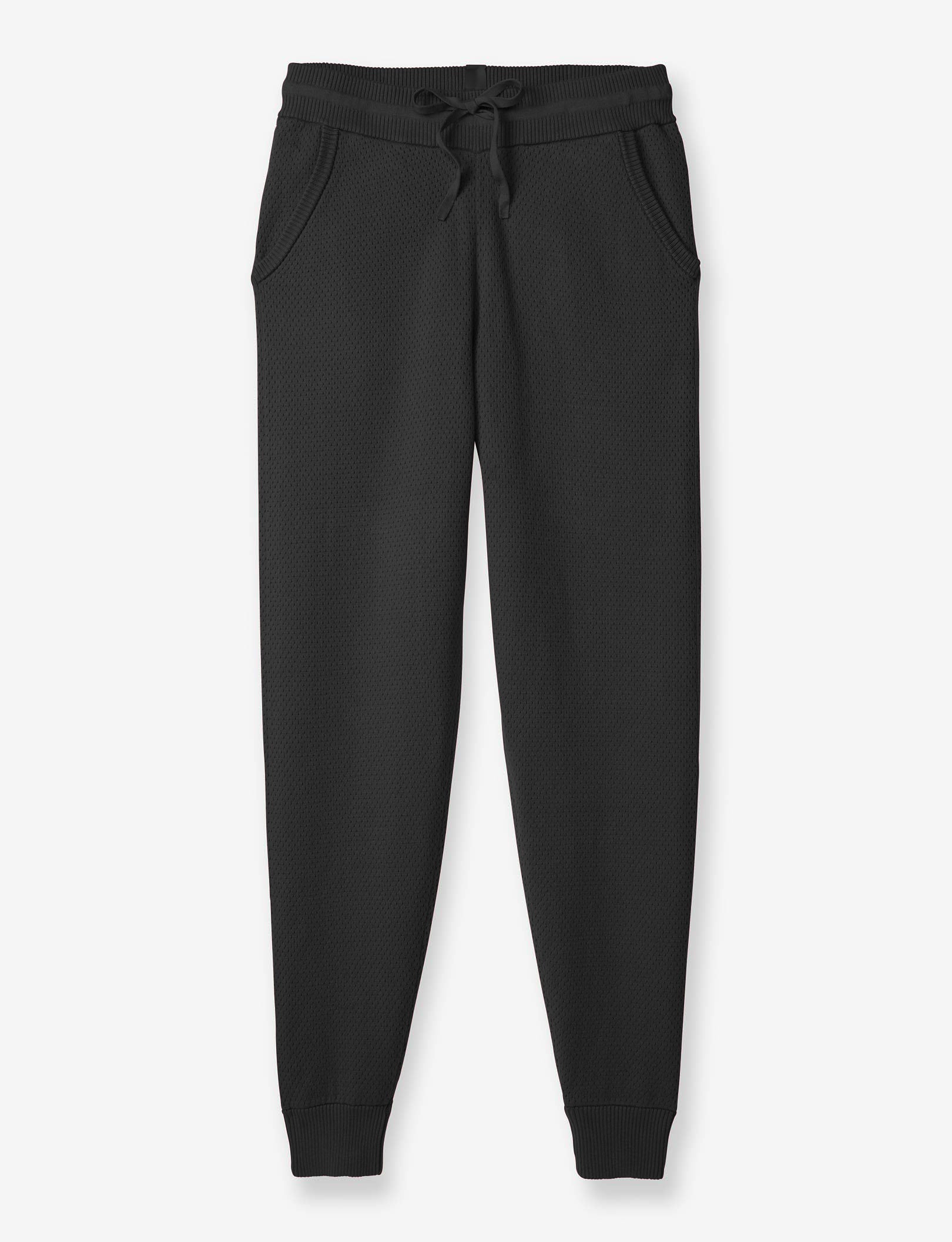 Women's Sweater Lounge Jogger::Black