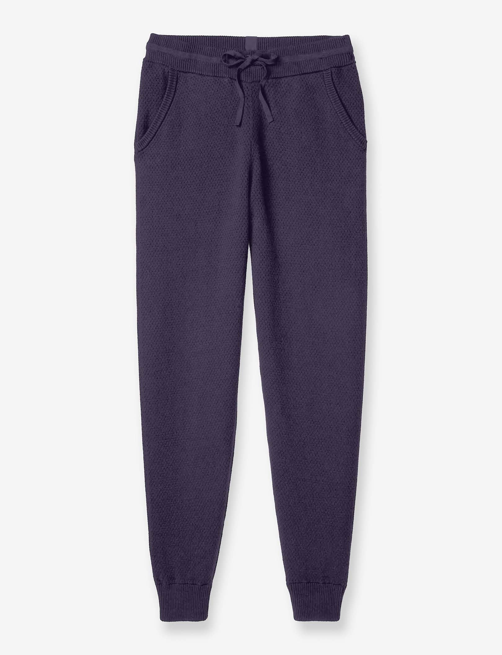 Women's Sweater Lounge Jogger::Deep Well