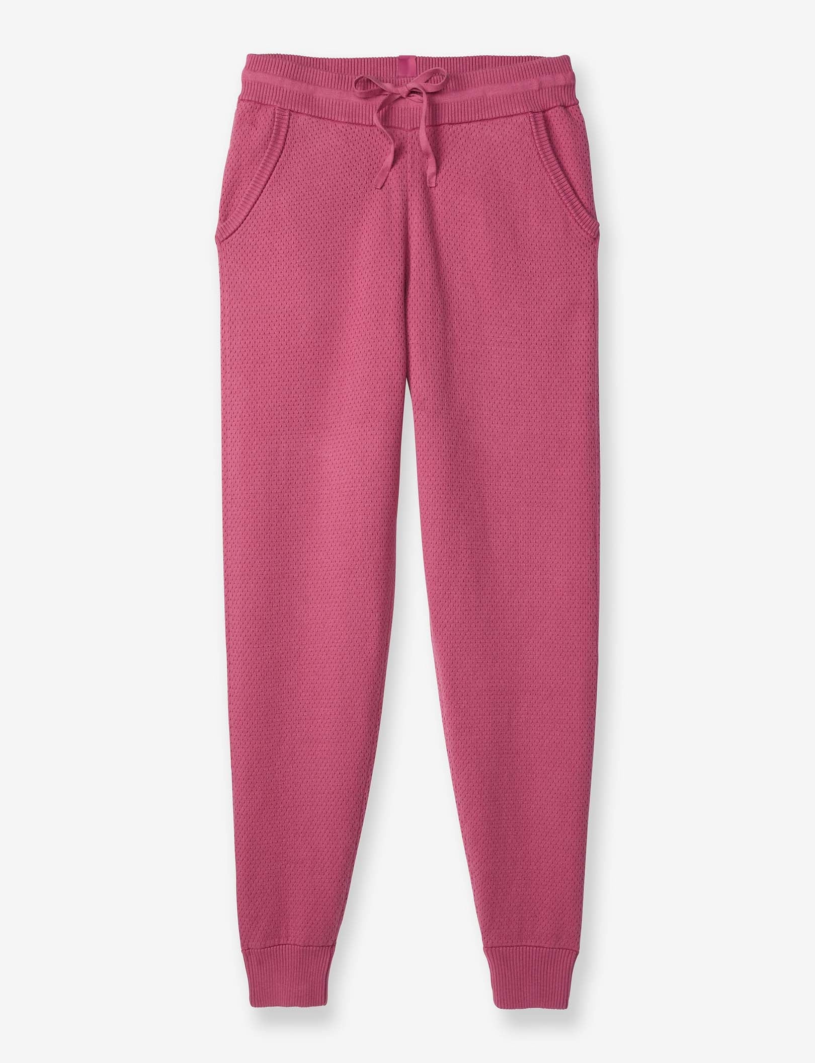 Women's Sweater Lounge Jogger::Red Violet