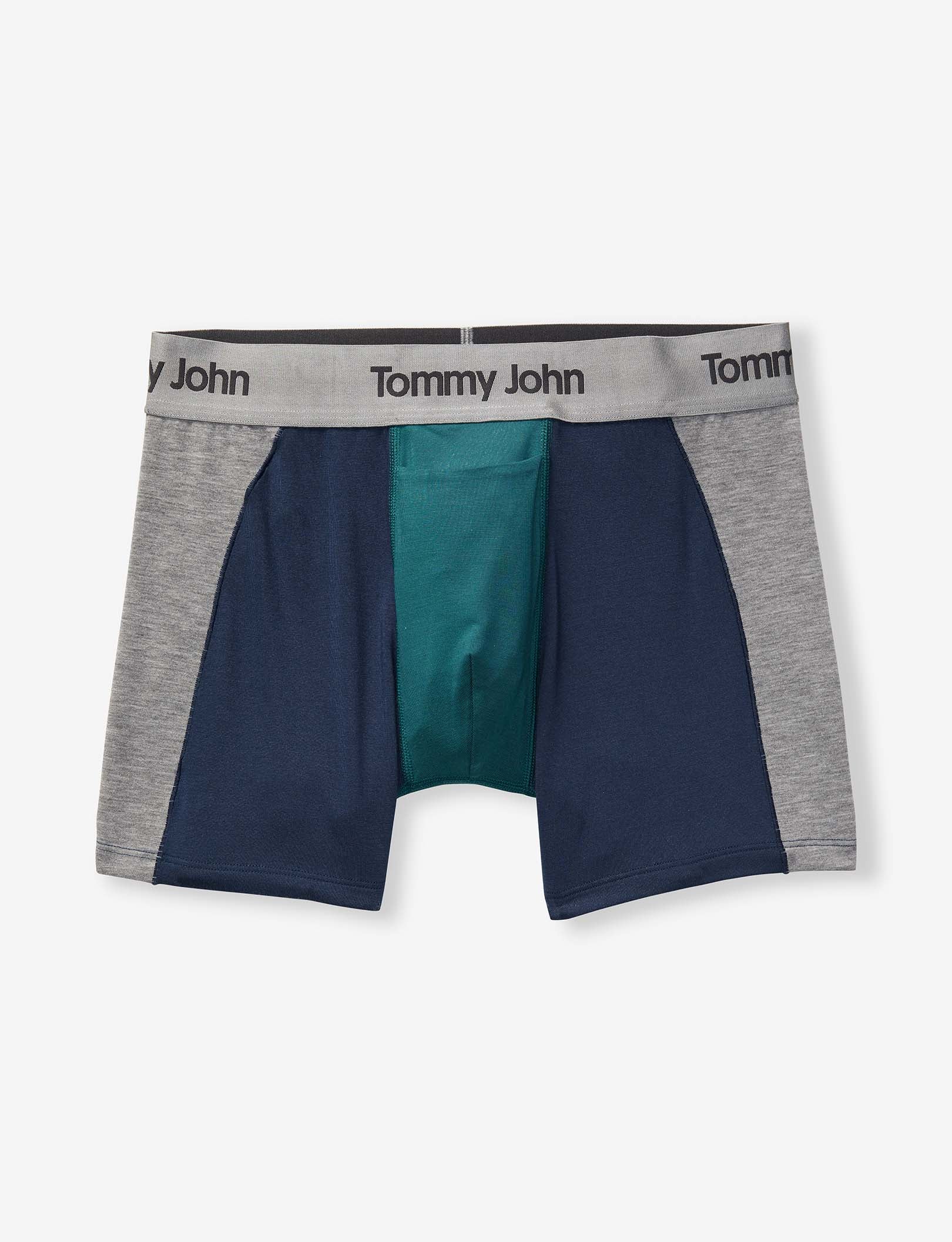 Second Skin Trunk 4"::Mediterranea Colorblock