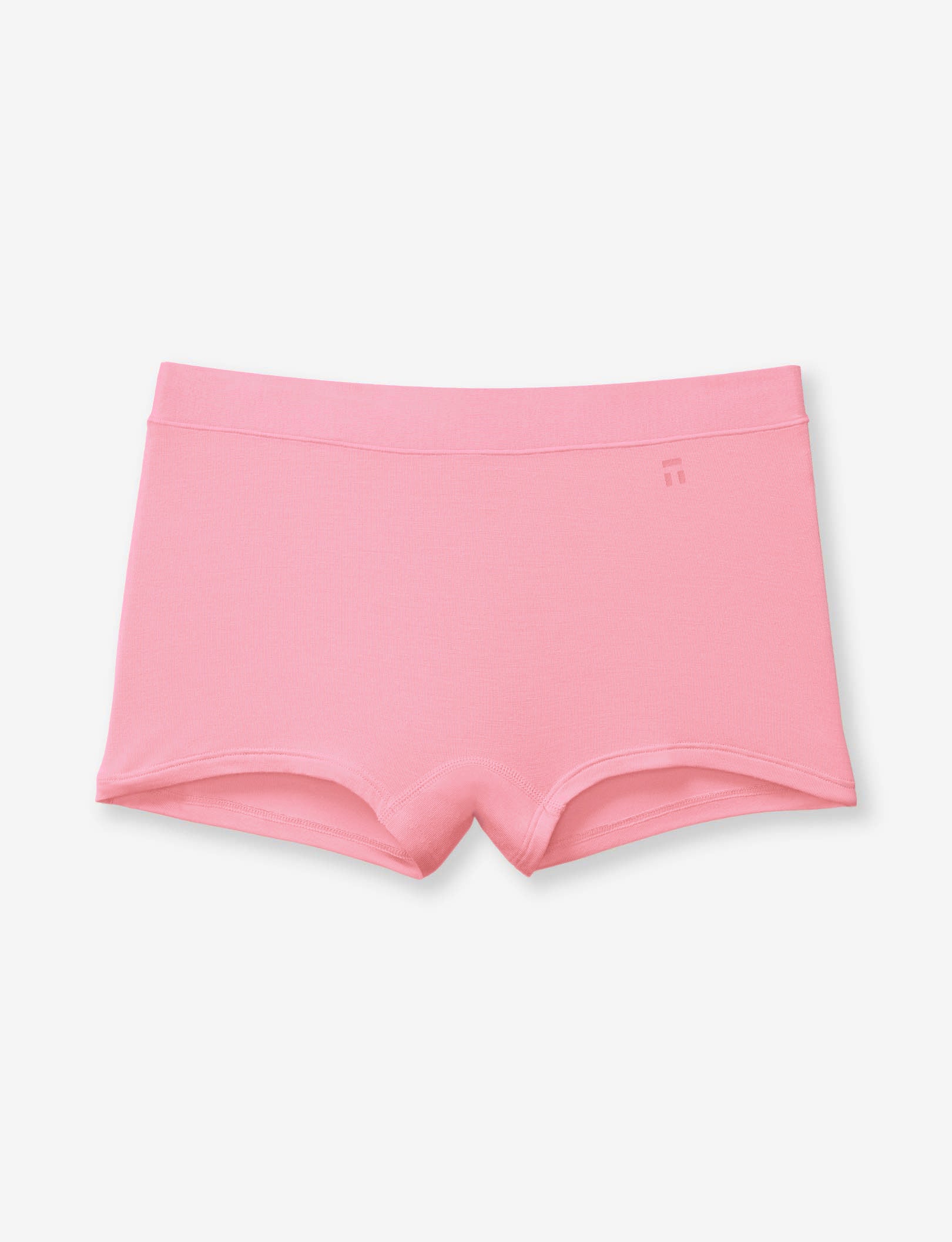 Women's Second Skin Boyshort::Geranium Pink
